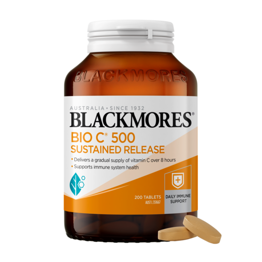 BLACKMORES BIO C 500 SUSTAINED RELEASE 200 TABLETS