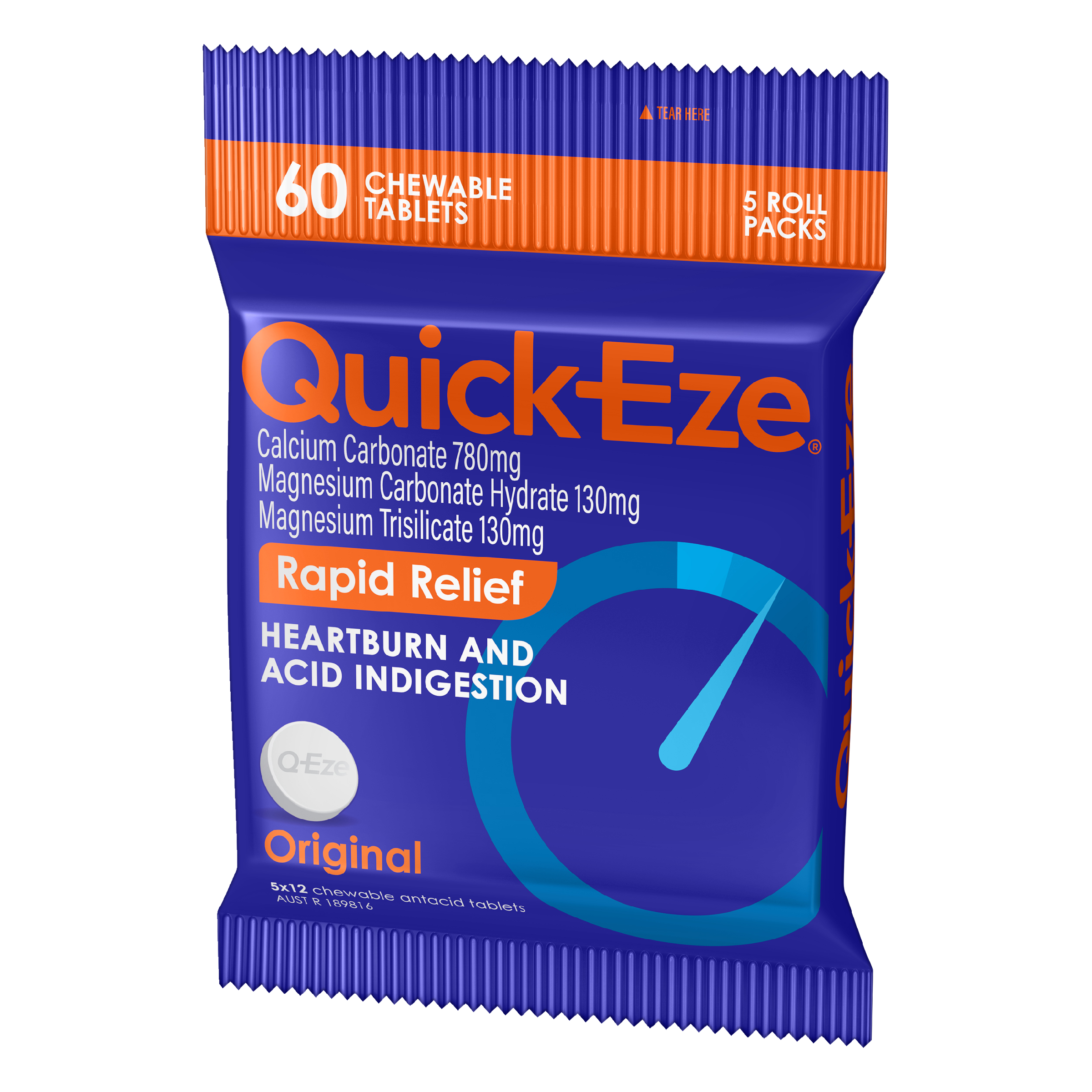 QUICK-EZE ORIGINAL MULTIPACK 60 TABLETS