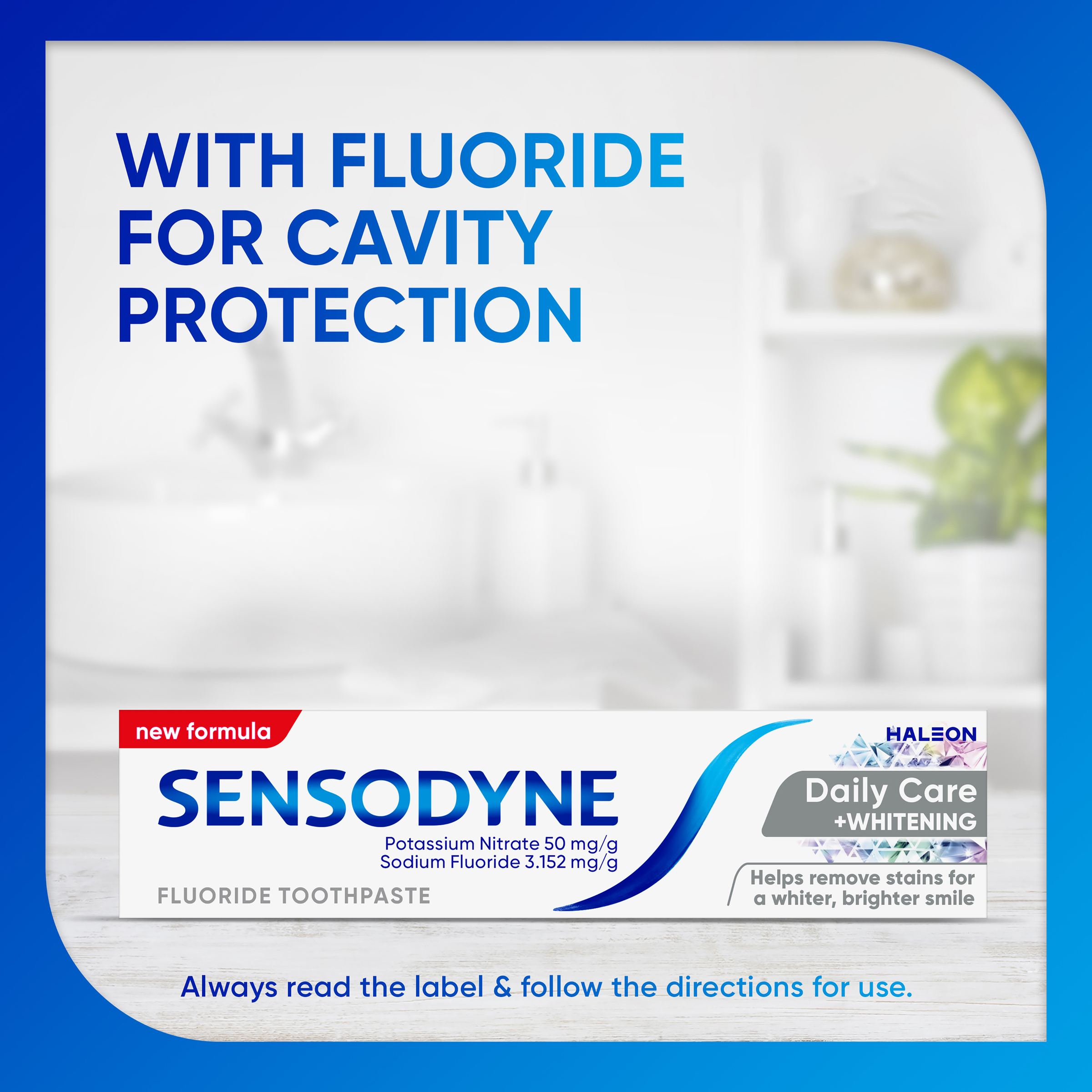 SENSODYNE TOOTHPASTE DAILY CARE WHITENING 100G - Image 6
