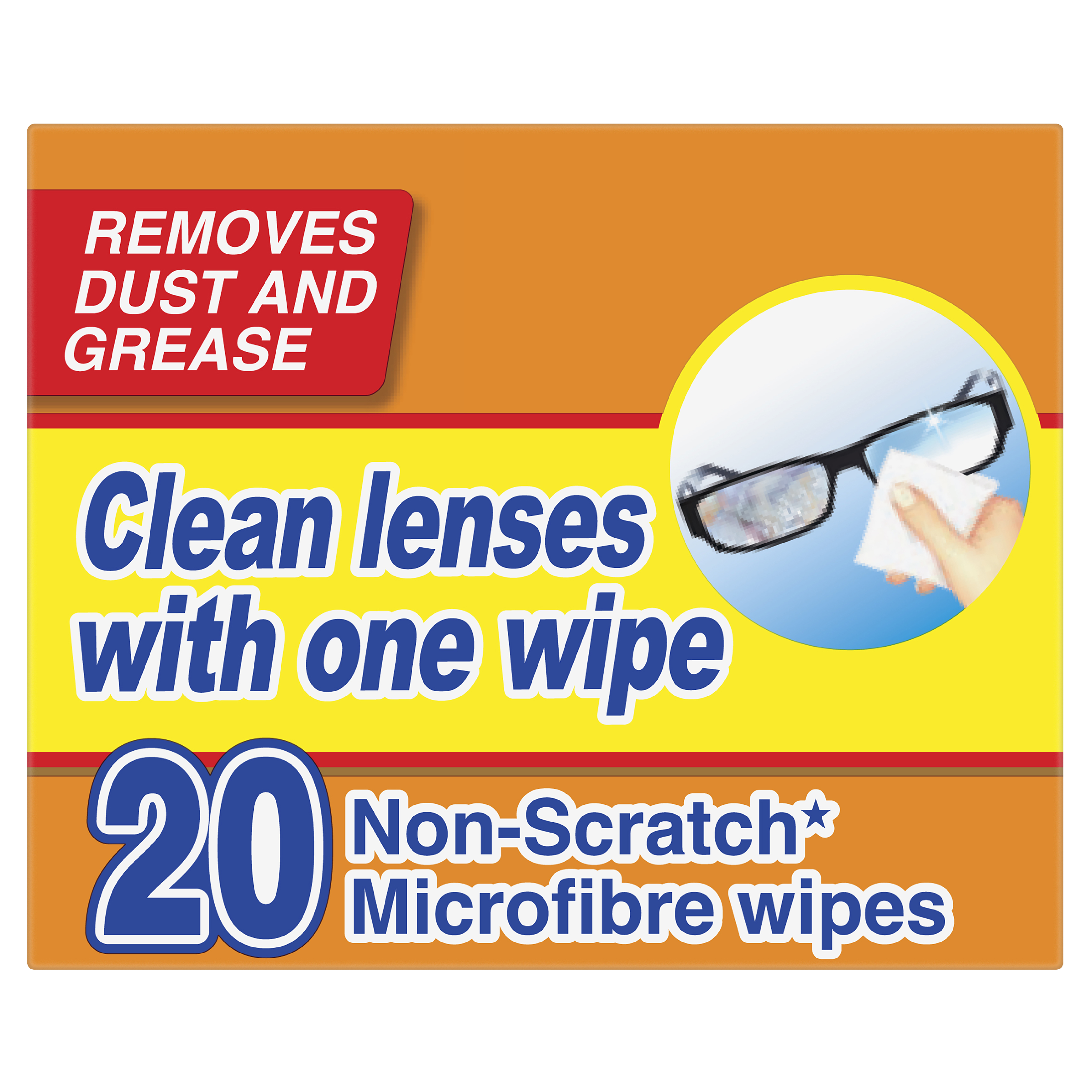 CLEARWIPE LENS CLEANER WIPES 20 PACK - Image 5