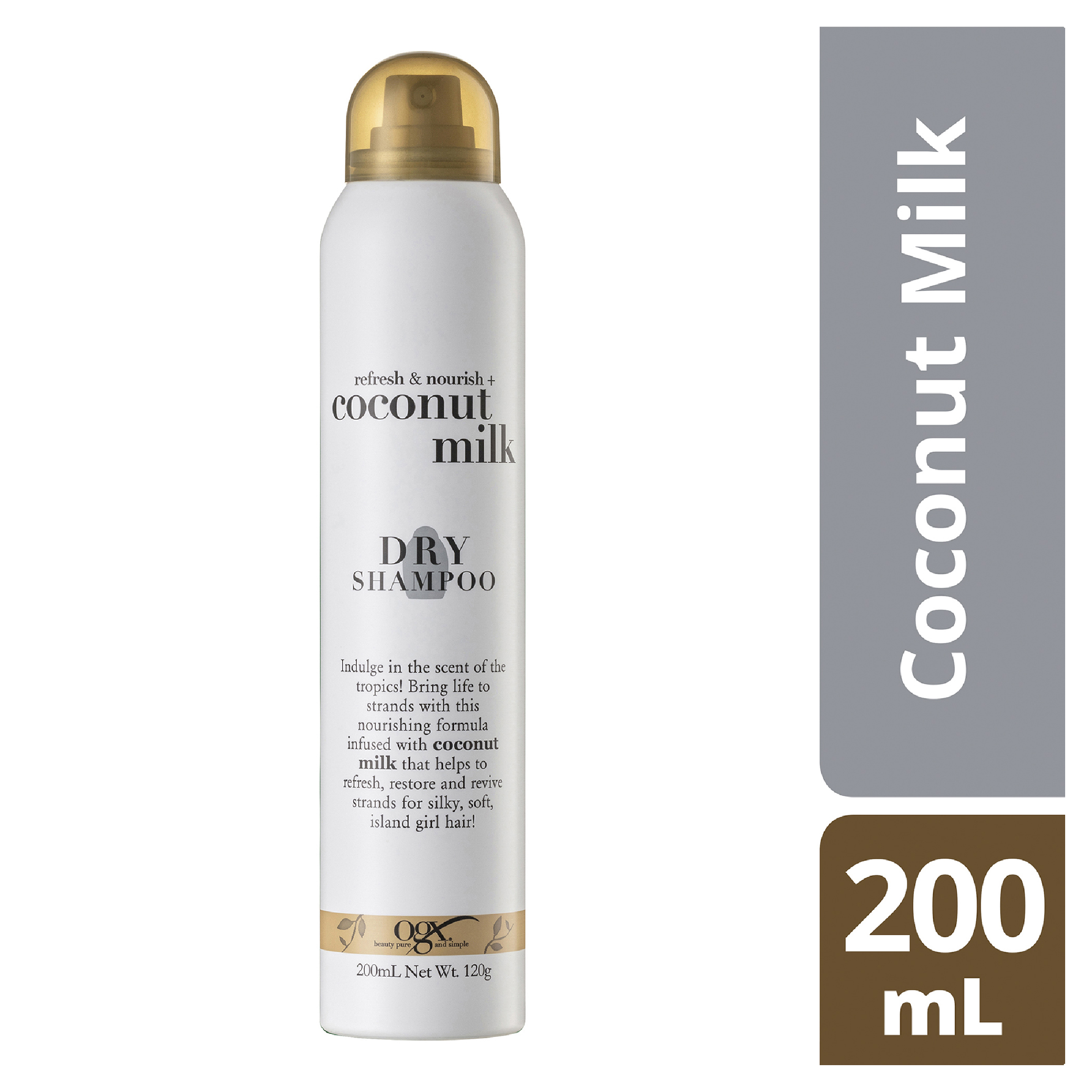 OGX COCONUT MILK DRY SHAMPOO 200ML - Image 3