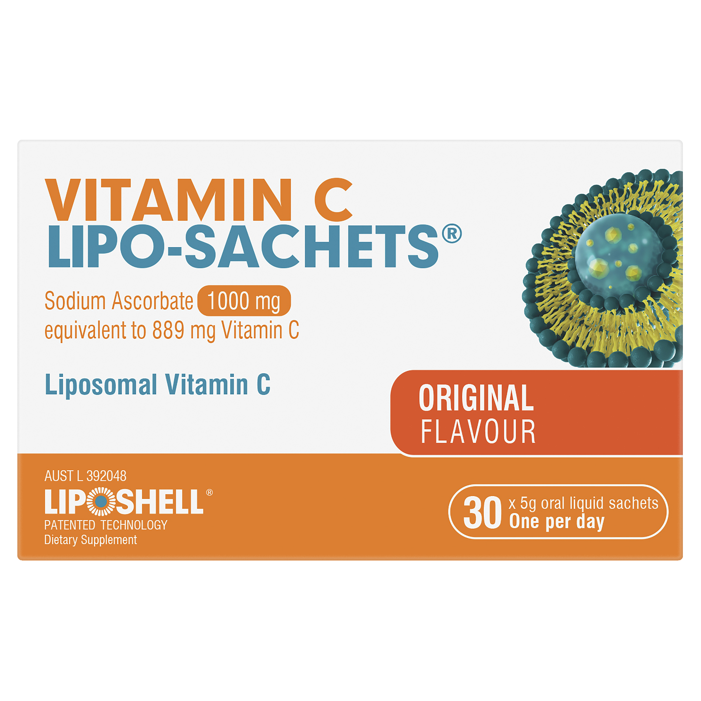 Ferro VITAMIN C LIPO-SACHETS ORIGINAL 30 X 5G - Image 2