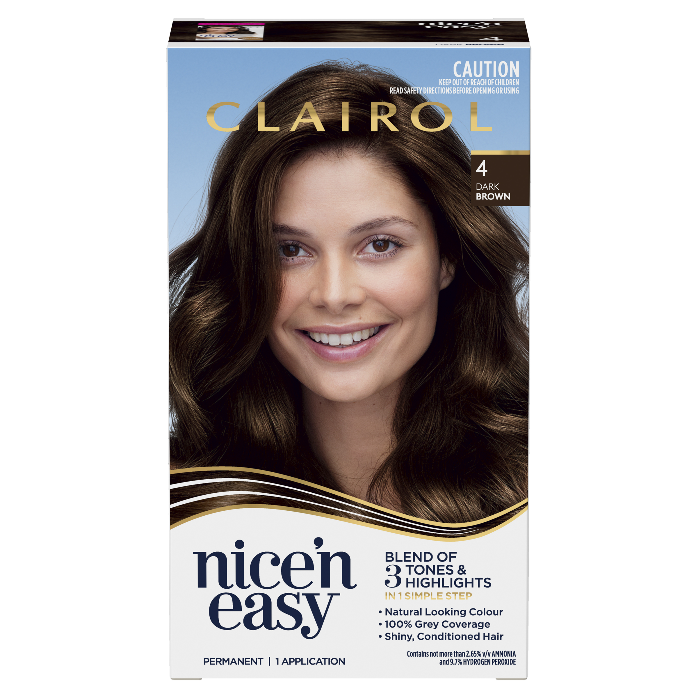 CLAIROL NICE N EASY 4 DARK BROWN - Image 2