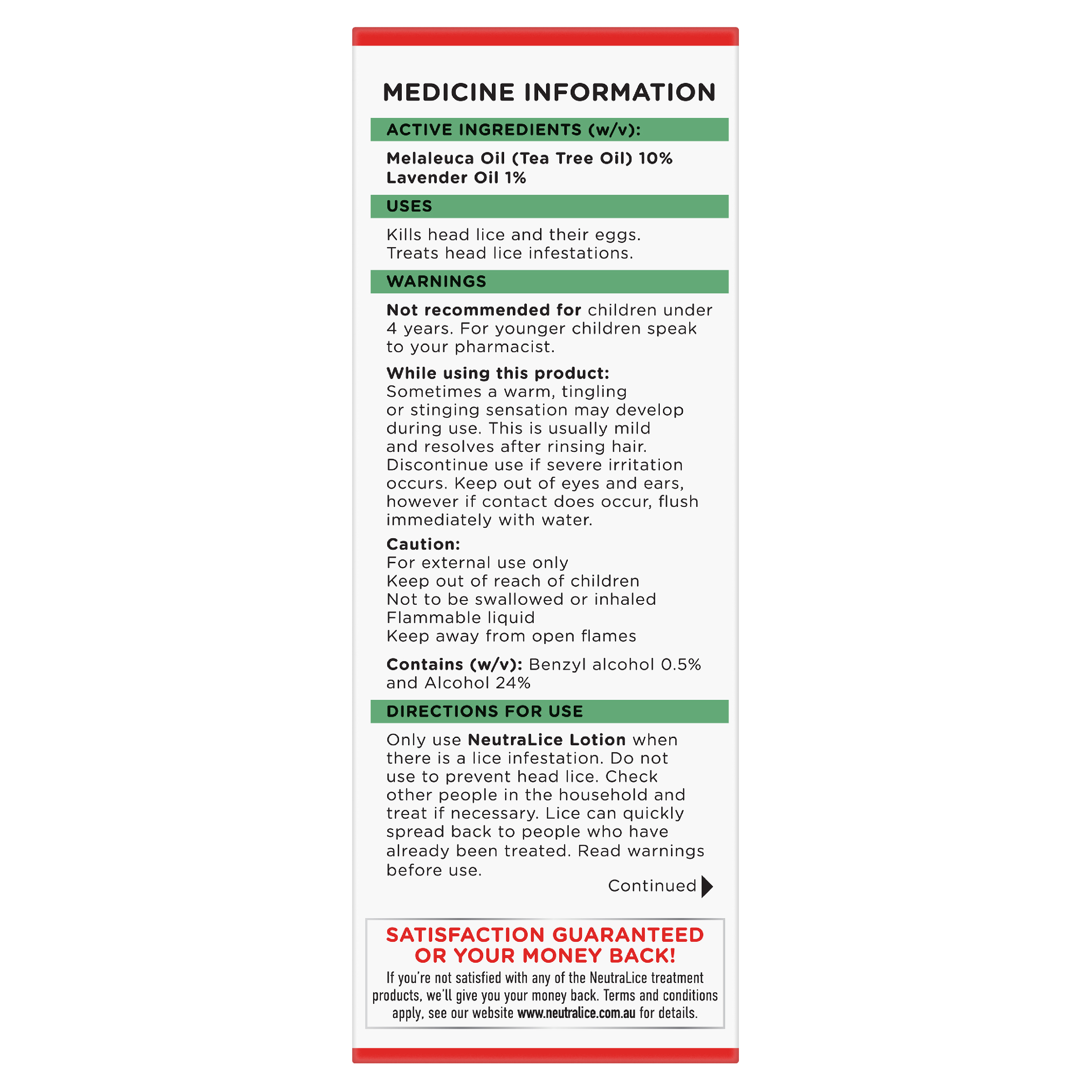 NEUTRALICE HEAD LICE NATURAL LOTION 200ML - Image 6