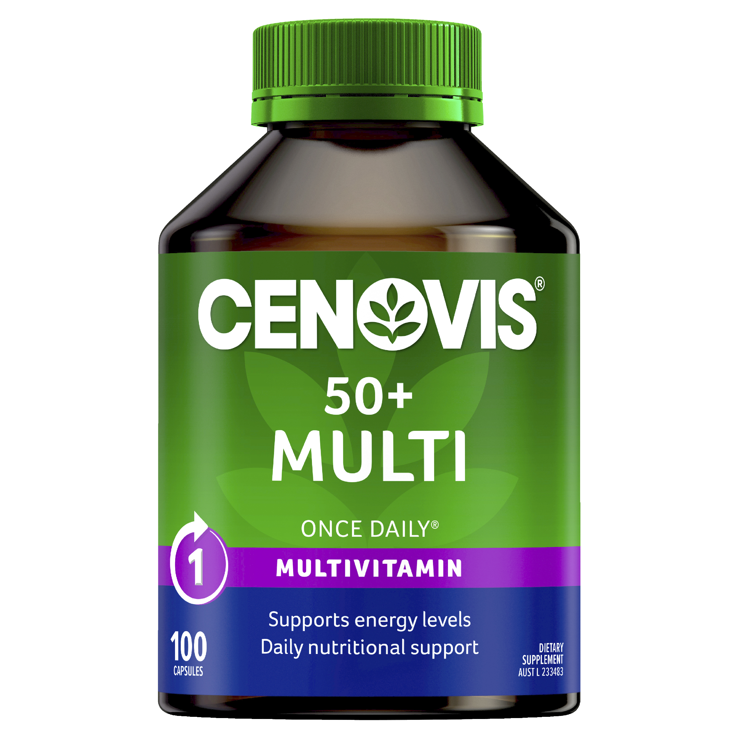 CENOVIS 50+ MULTI 100 CAPSULES