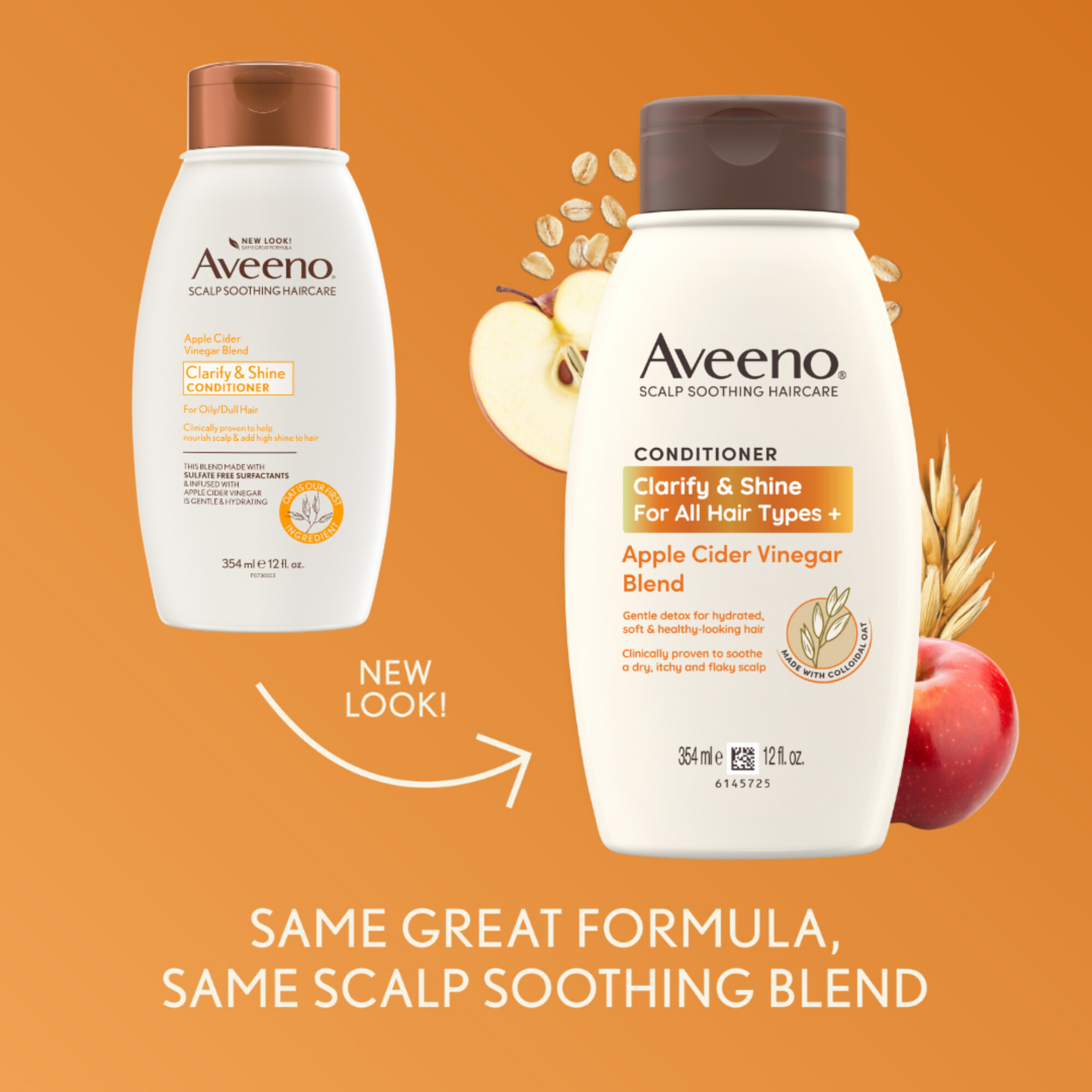 AVEENO CIDER VINEGAR CONDITIONER 354ML - Image 4