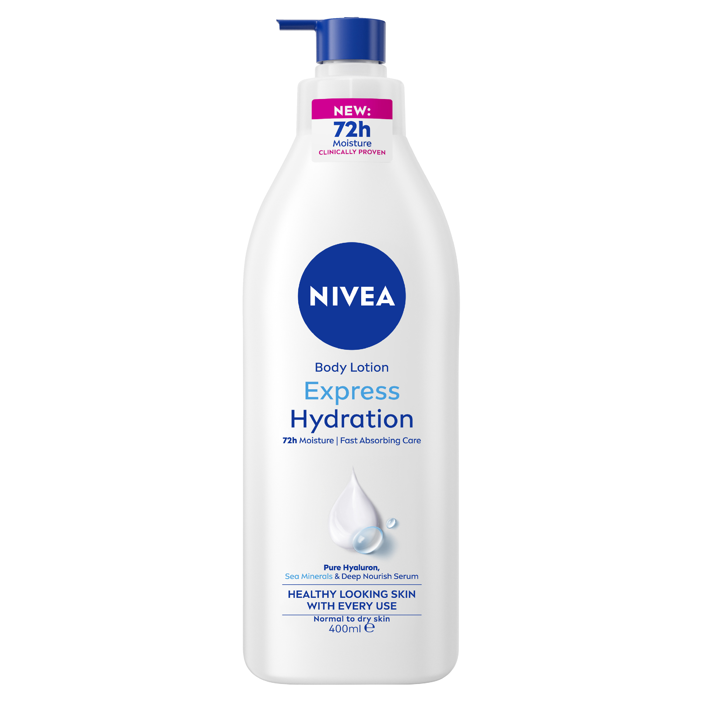 NIVEA EXPRESS HYDRATION BODY LOTION 400ML
