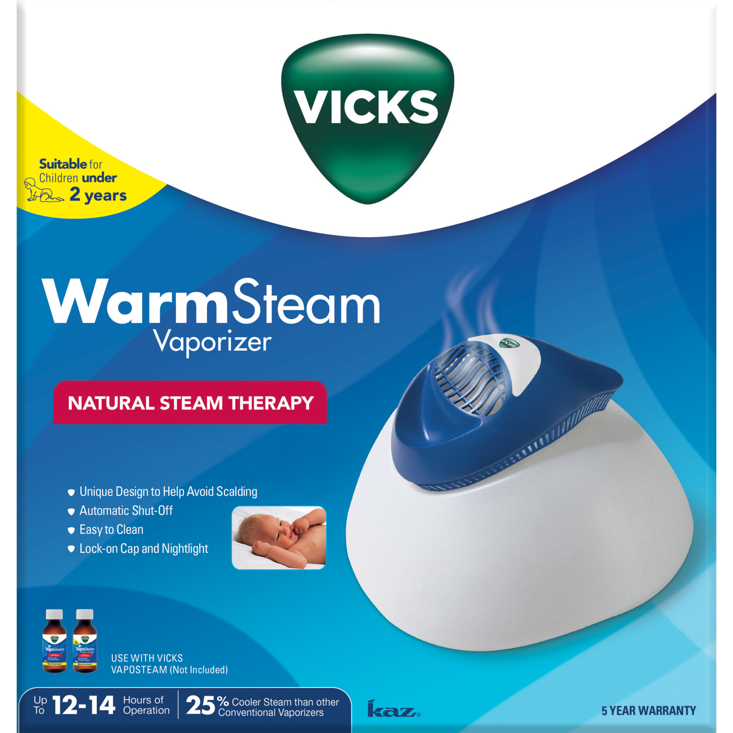 VICKS WARM STEAM VAPORIZER V188 - Image 2