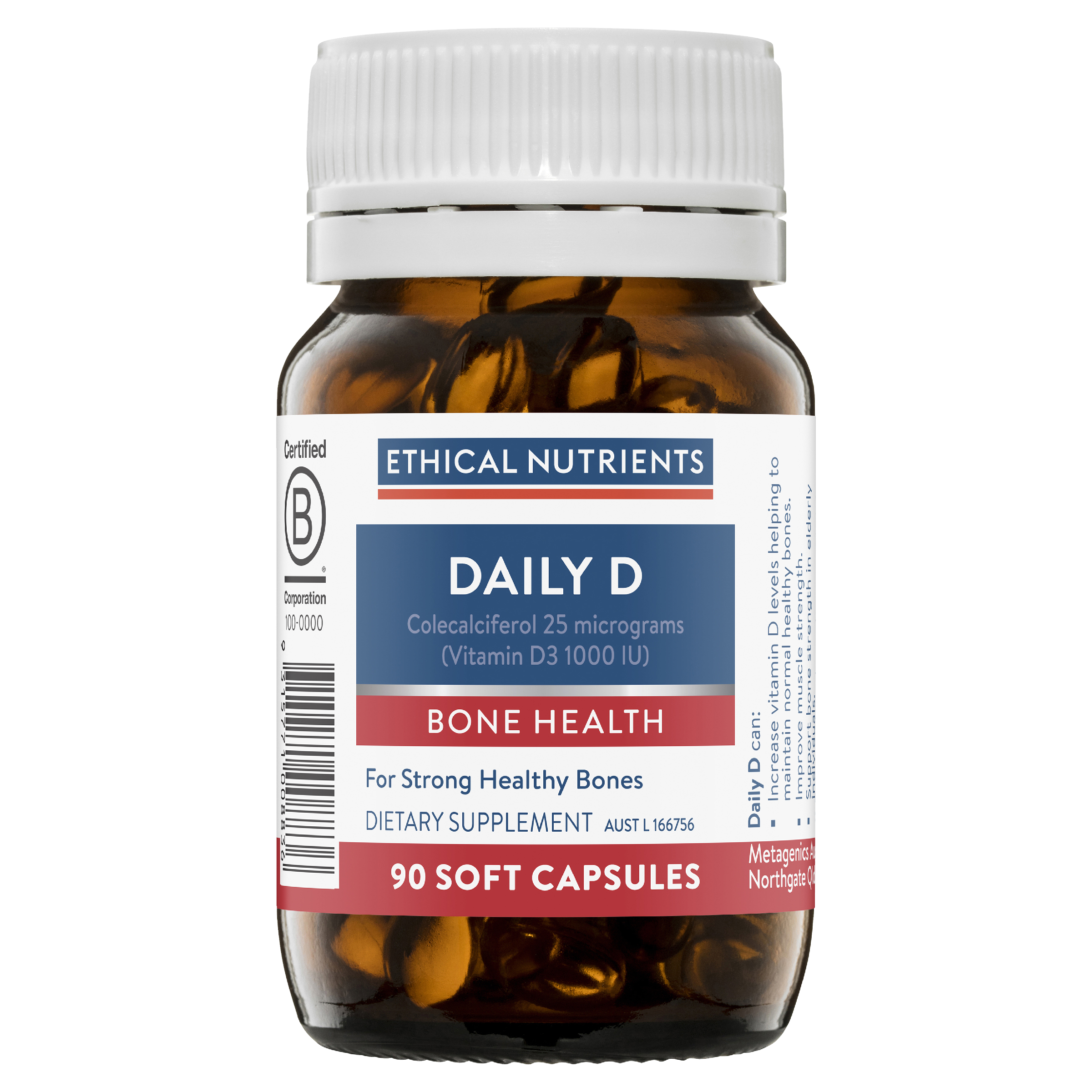 ETHICAL NUTRIENTS DAILY D 90 CAPSULES