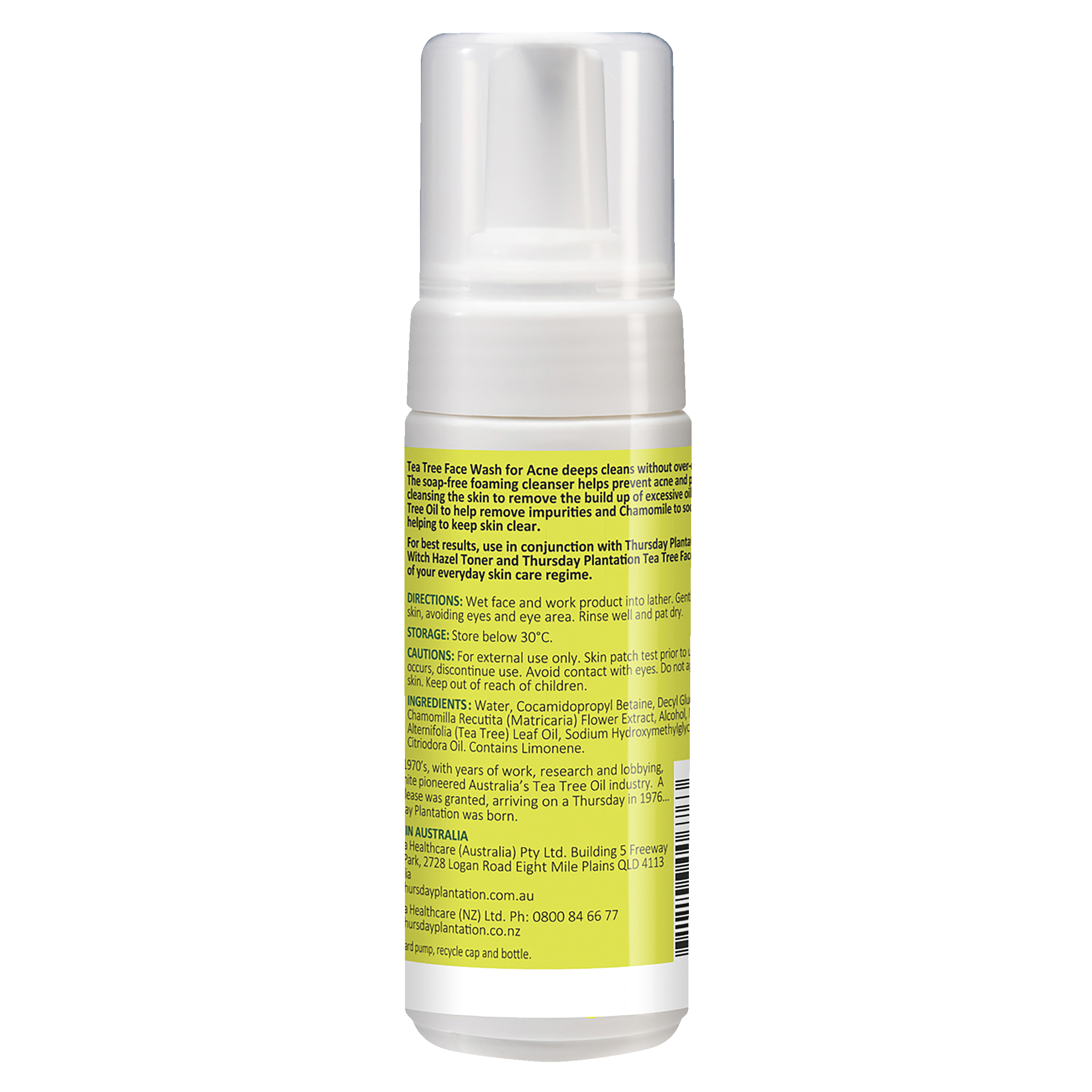 THURSDAY PLANTATION FACE WASH 150ML - Image 2