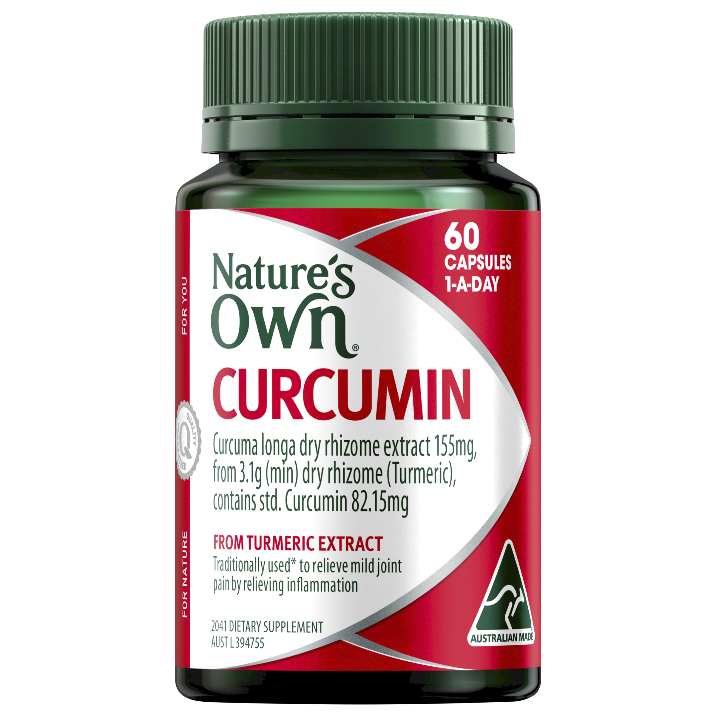 NATURES OWN CURCUMIN 60 CAPSULES