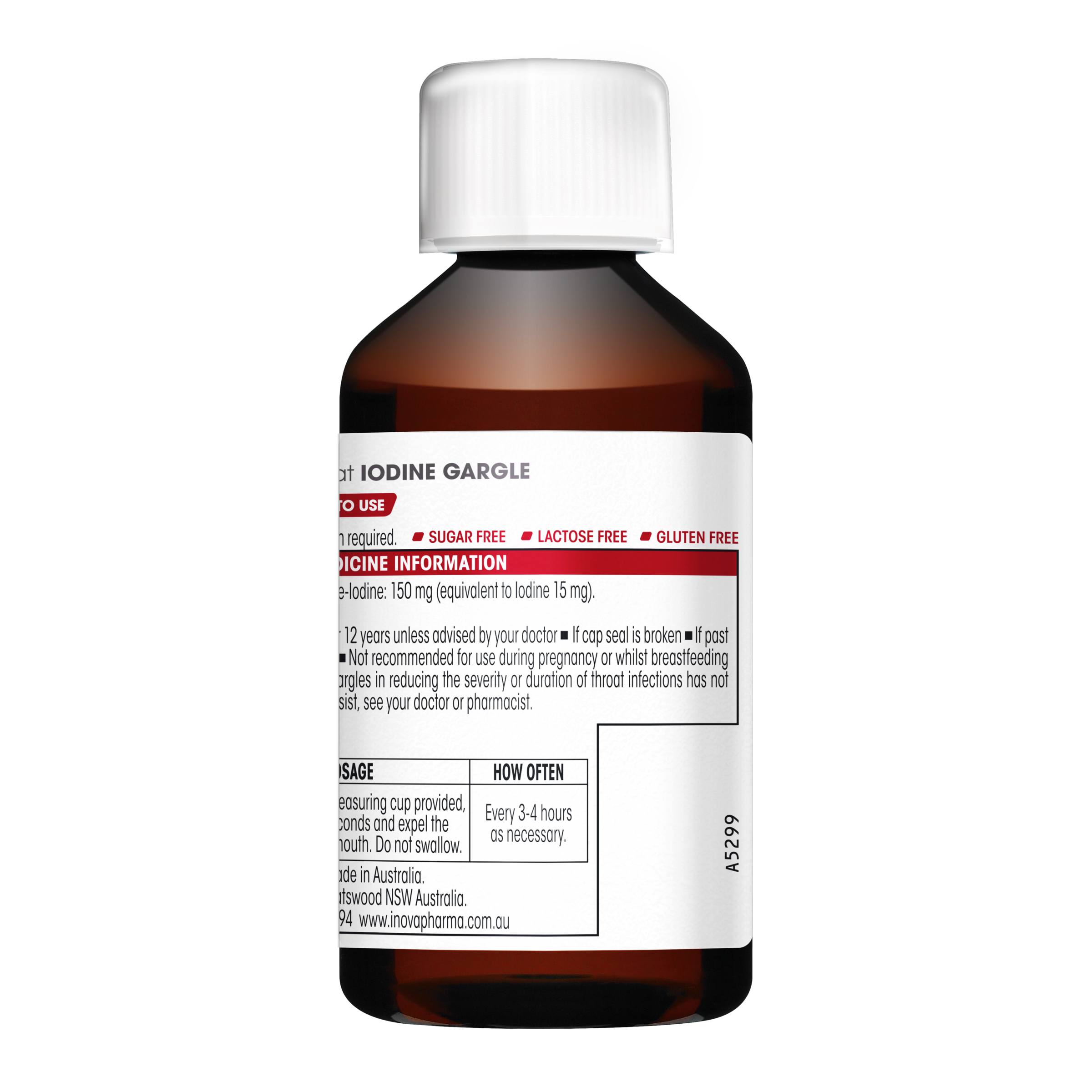 DIFFLAM SORE THROAT READY TO USE FRESH MINT GARGLE 200ML - Image 8