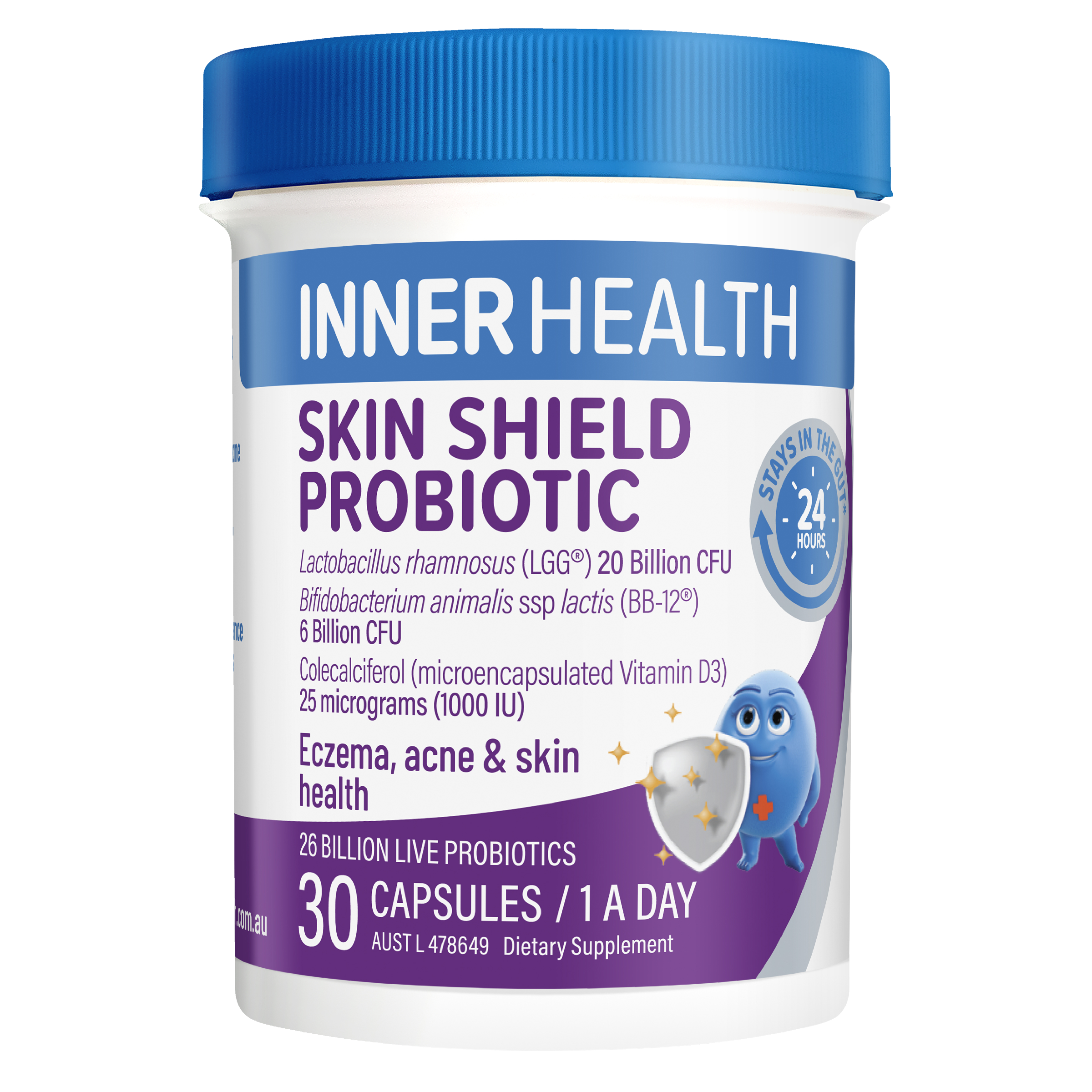 INNER HEALTH SKIN SHIELD 30 CAPSULES
