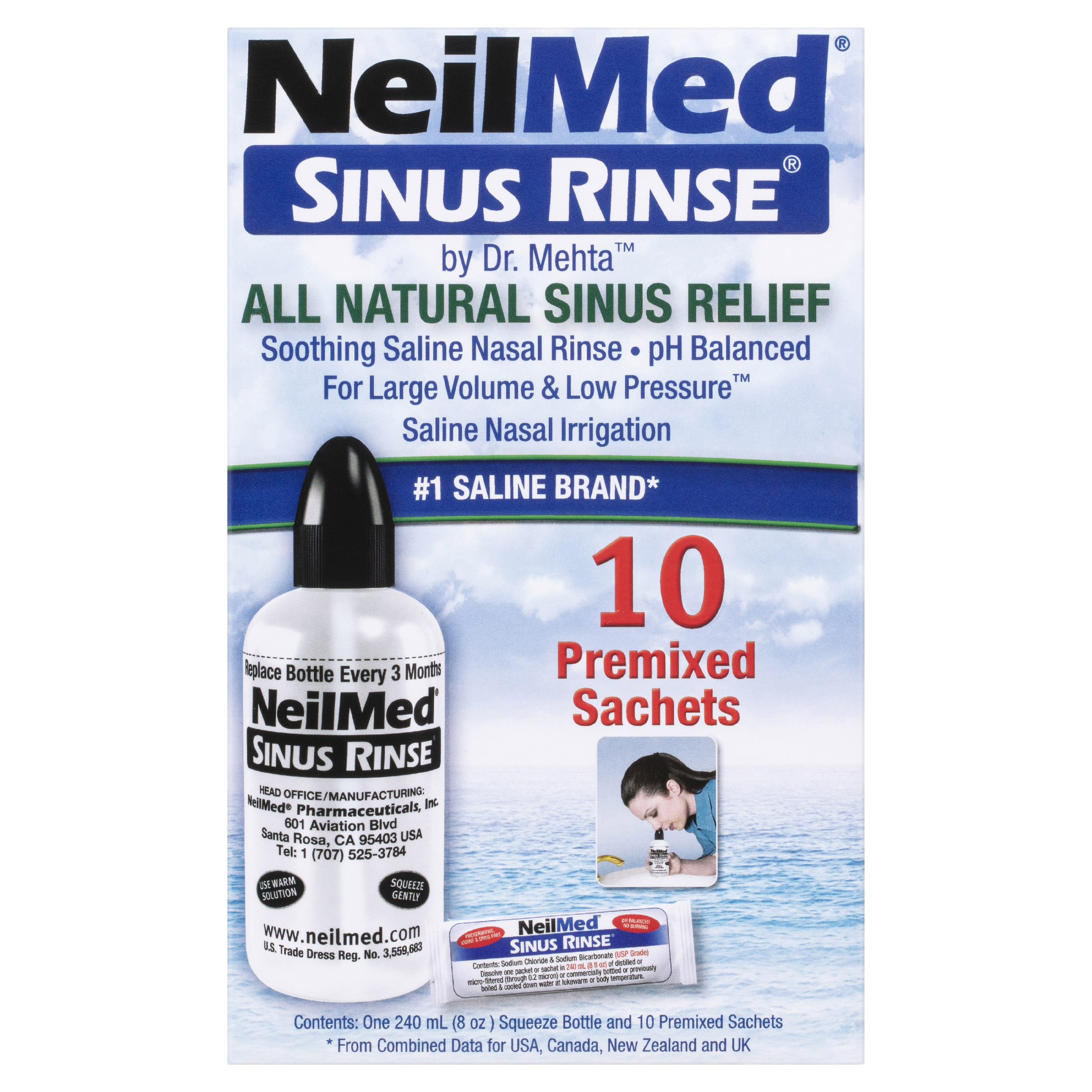 NEILMED SINUS RINSE STARTER KIT 10 PACK - Image 2