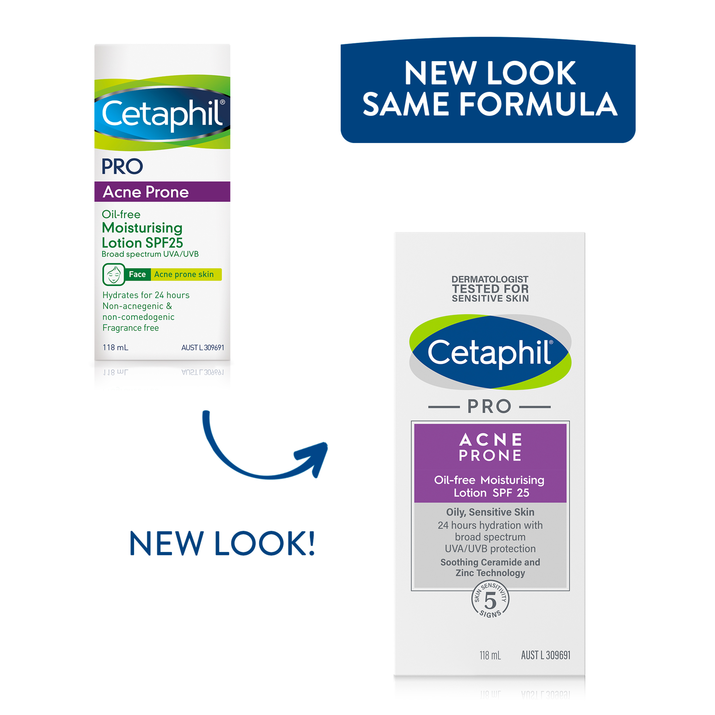 CETAPHIL PRO ACNE MOISTURISING LOTION SPF25 118ML - Image 9