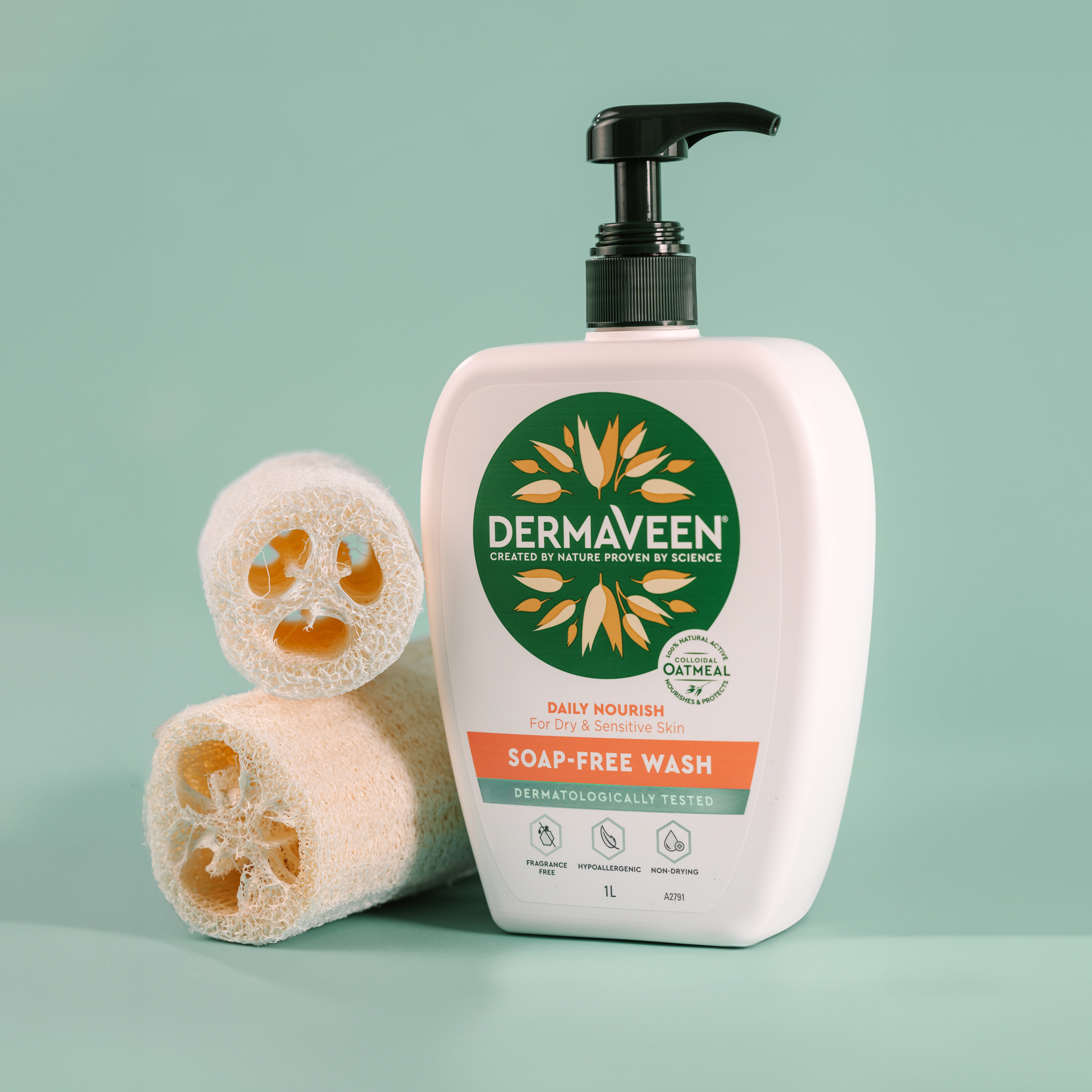 DERMAVEEN DAILY NOURISH MOISTURISING LOTION 1 LITRE - Image 5