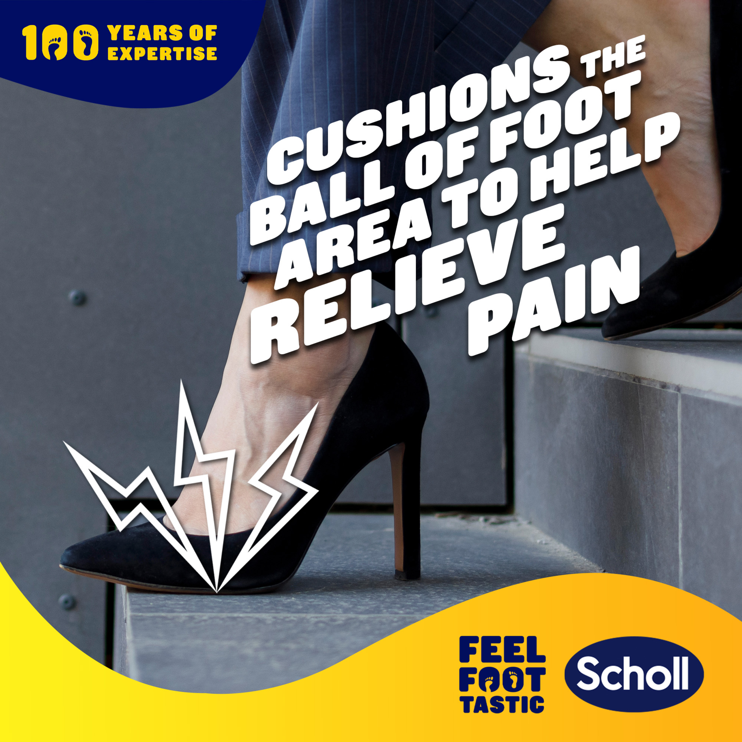 SCHOLL PARTY FEET GEL CUSHIONS 1 PAIR - Image 7