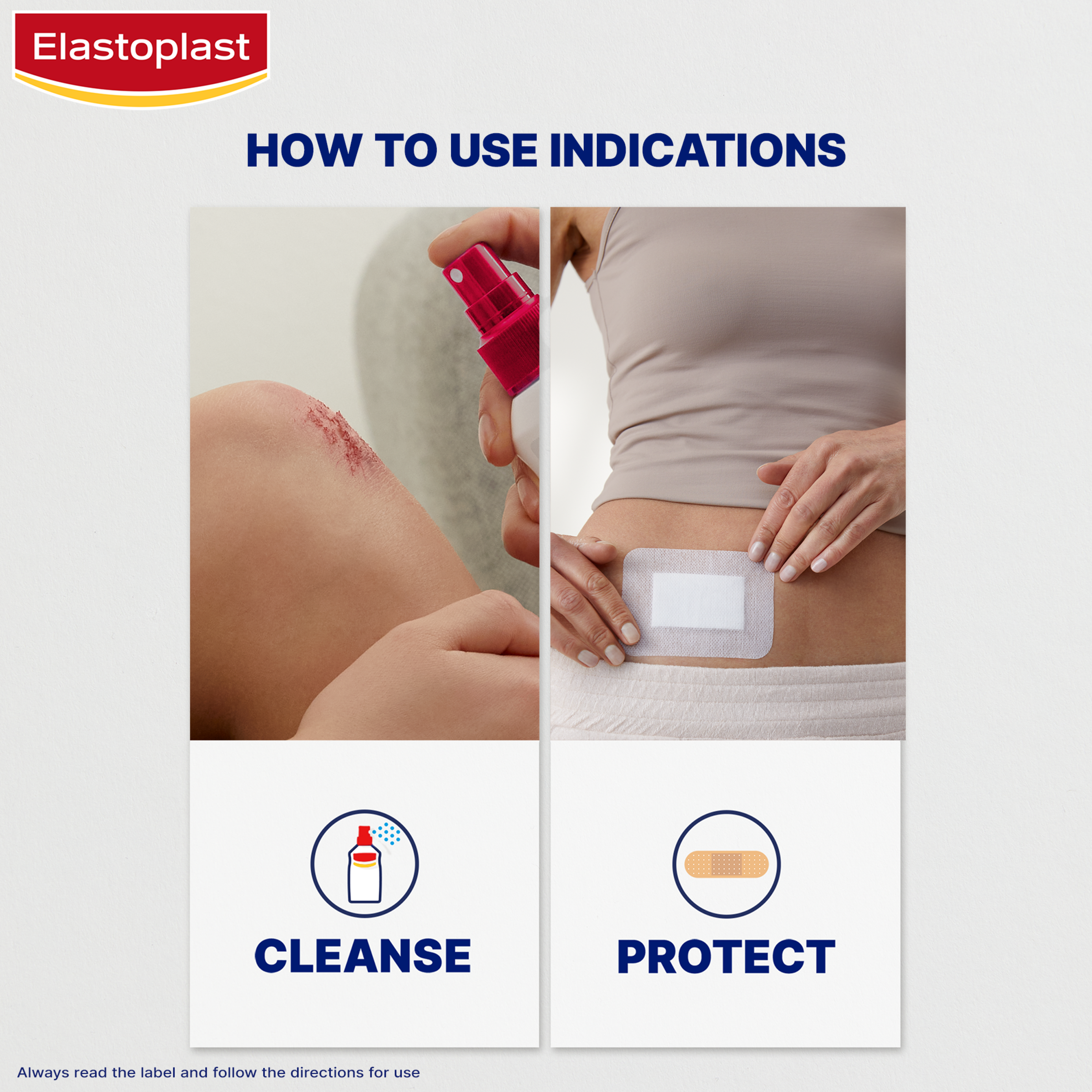 ELASTOPLAST SENSITIVE XXL DRESSING 8CM X 10CM 5 PACK - Image 5