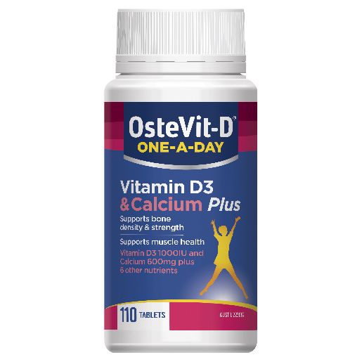 OSTEVIT-D ONE-A-DAY VITAMIN D3 & CALCIUM PLUS 110 TABLETS
