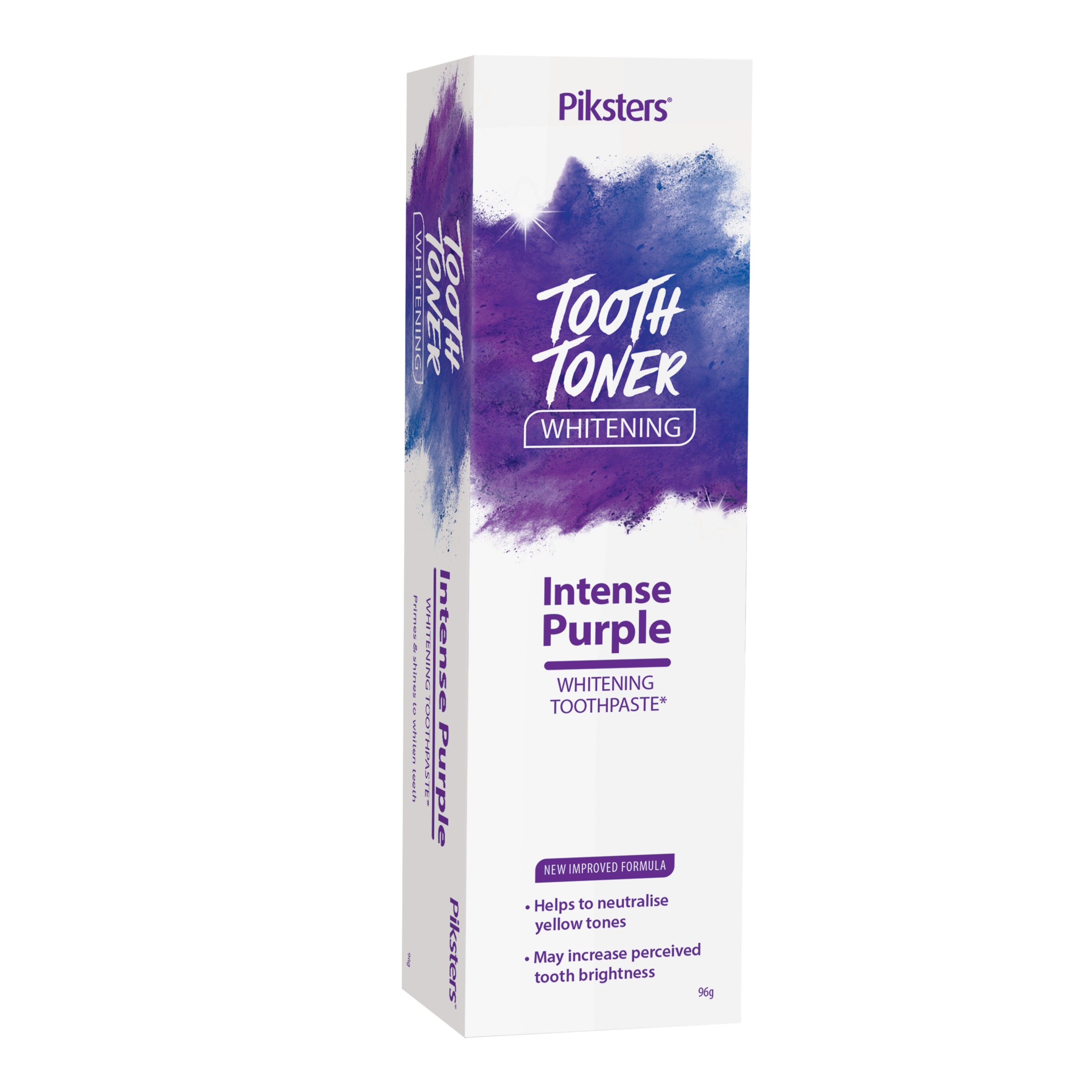 DESIGNER WHITE TOOTH TONER TOOTHPASTE INTENSE PURPLE 96G