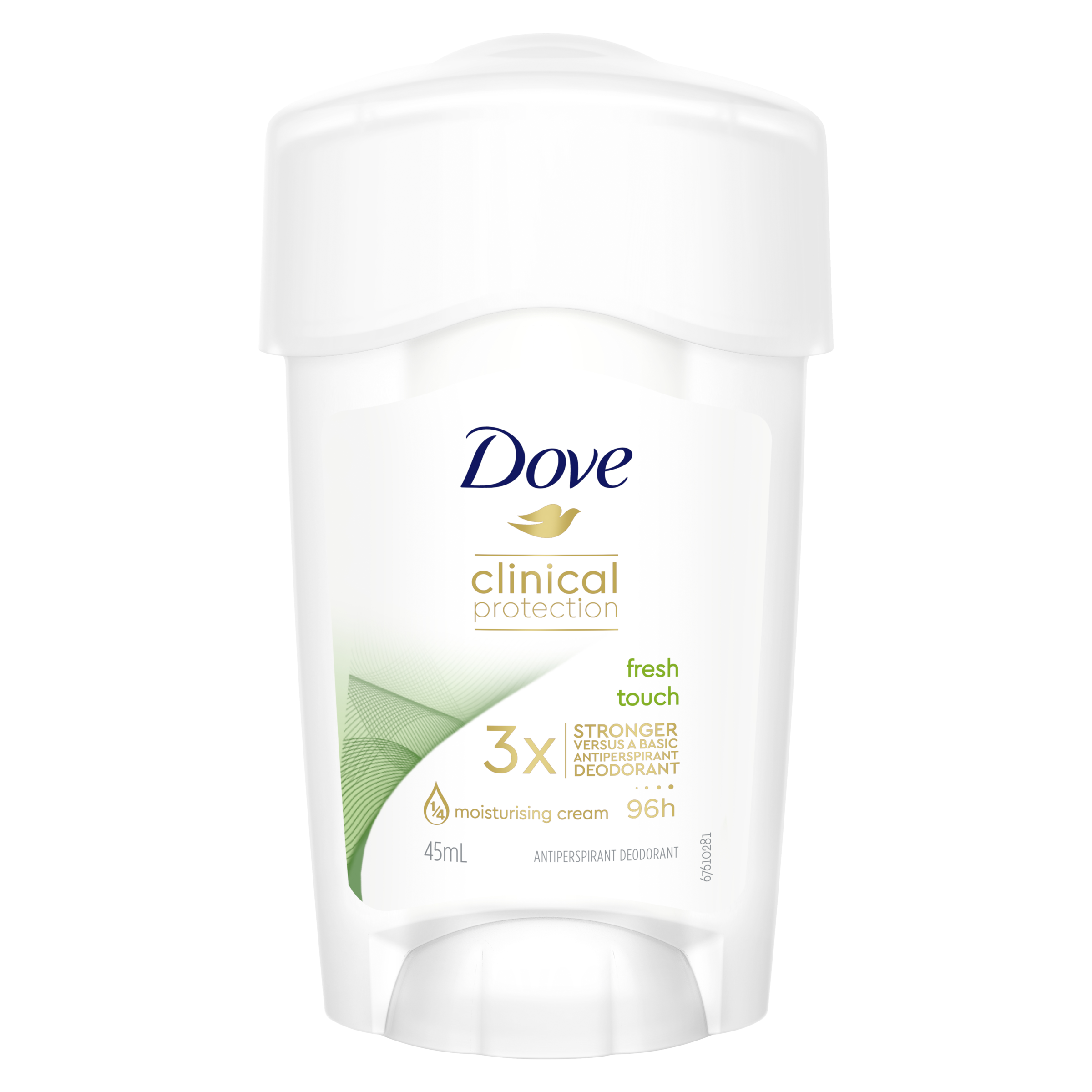 DOVE WOMEN ANTIPERSPIRANT CLINICAL PROTECT FRESH TOUCH CREAM 45ML - Image 5