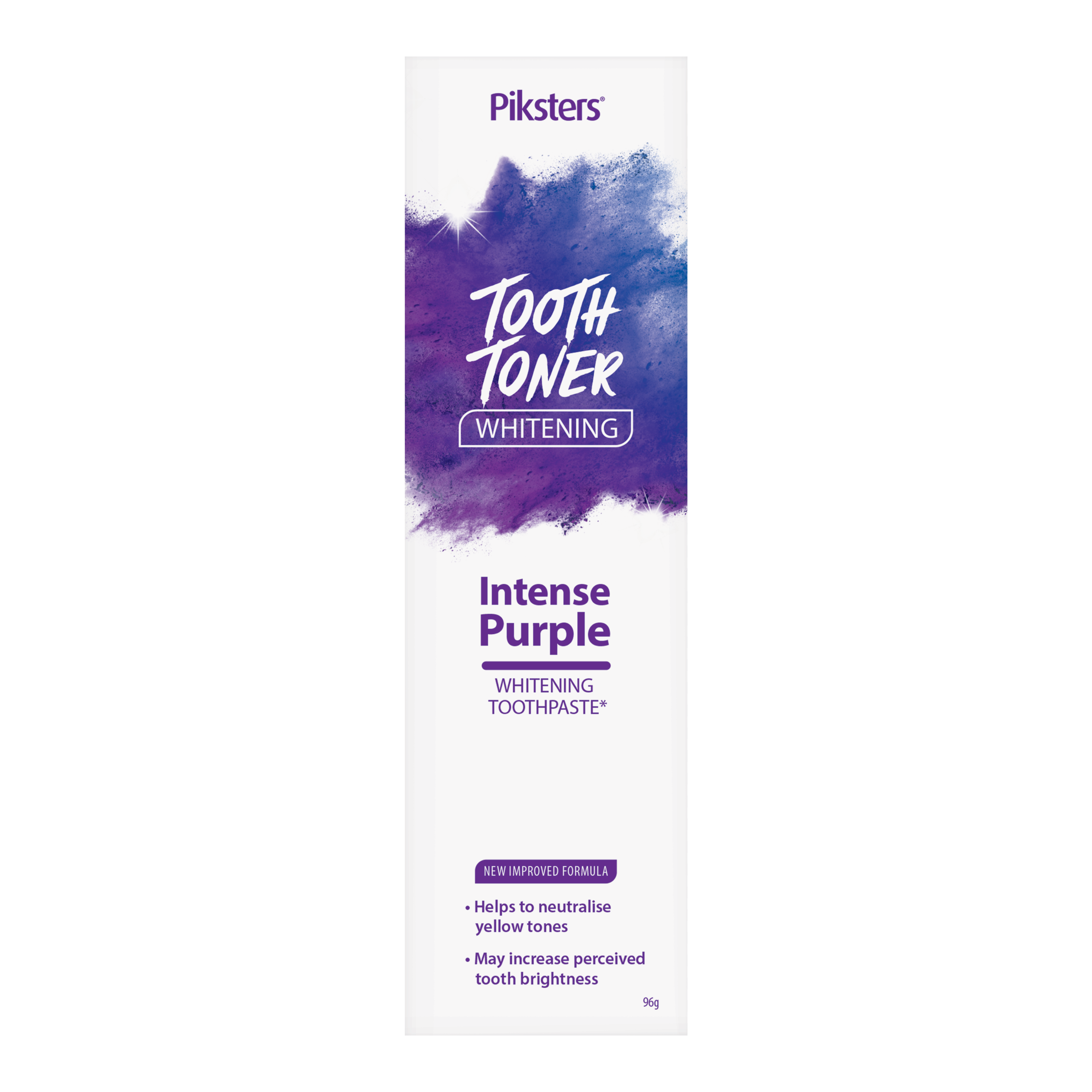 DESIGNER WHITE TOOTH TONER TOOTHPASTE INTENSE PURPLE 96G - Image 2