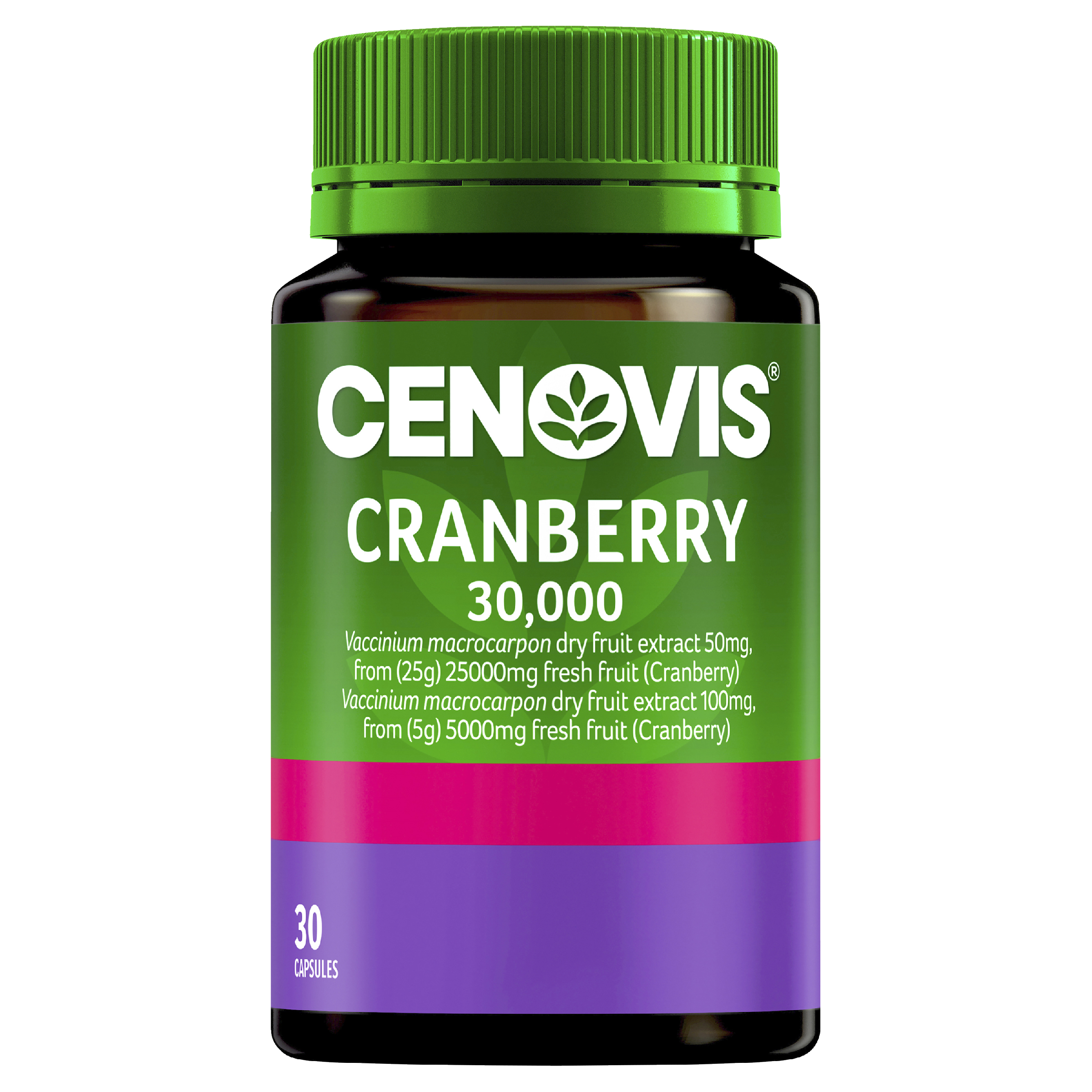 CENOVIS CRANBERRY 30000 30 CAPSULES - Image 5