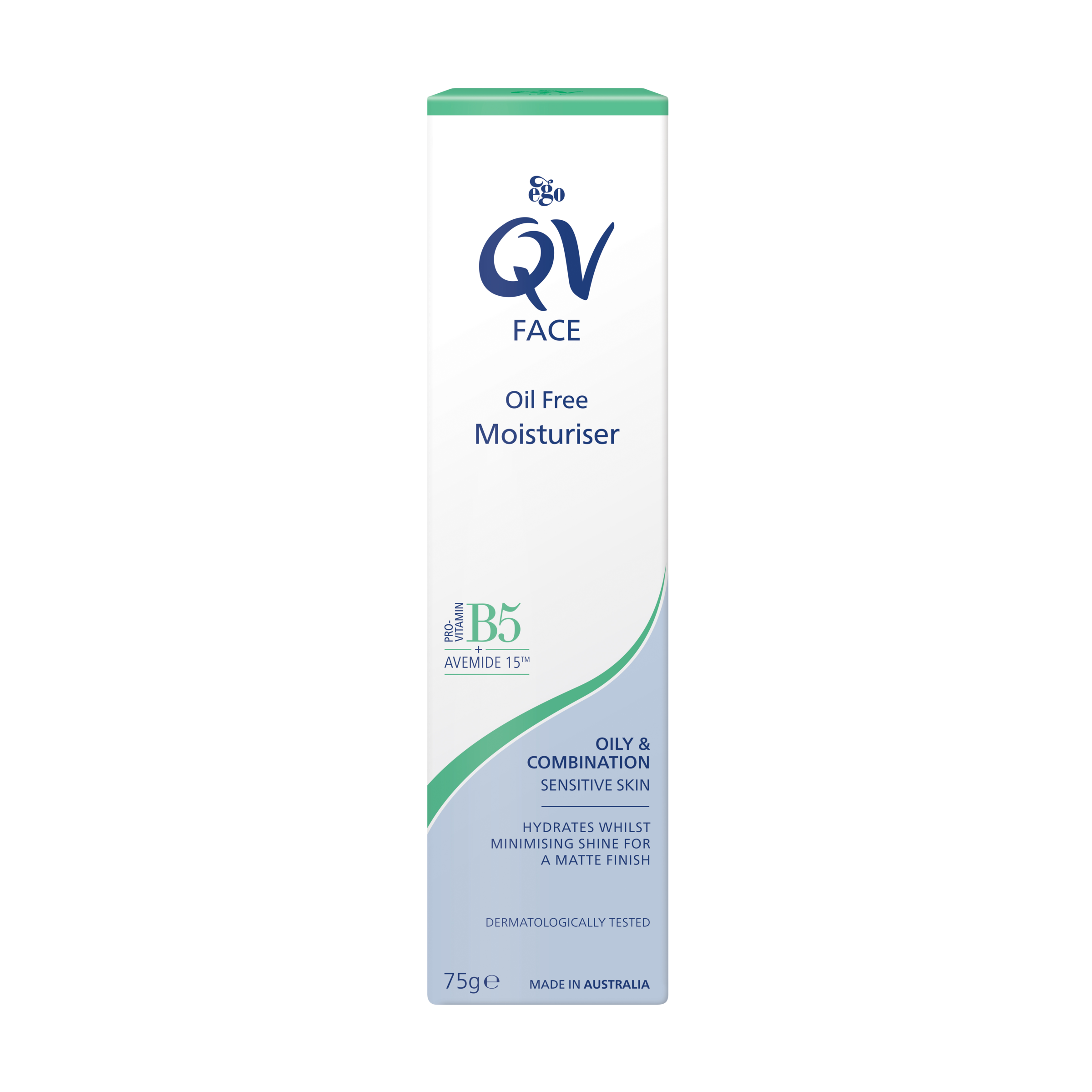 EGO QV OIL FREE FACE MOISTURISER 75G