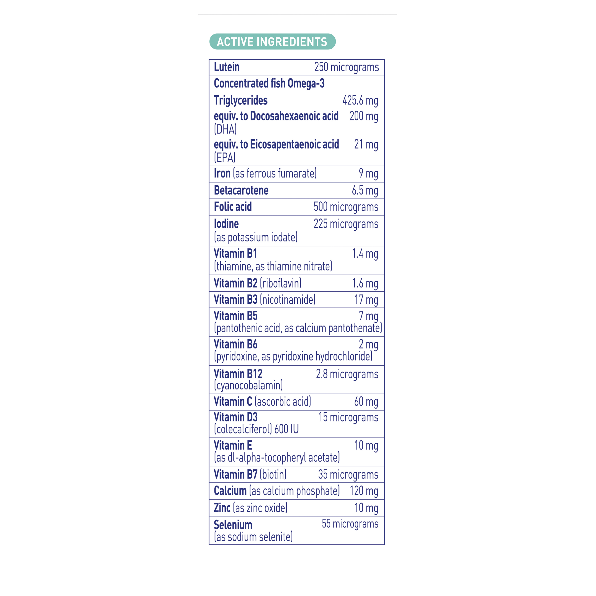 ELEVIT BREASTFEEDING 60 CAPSULES - Image 3