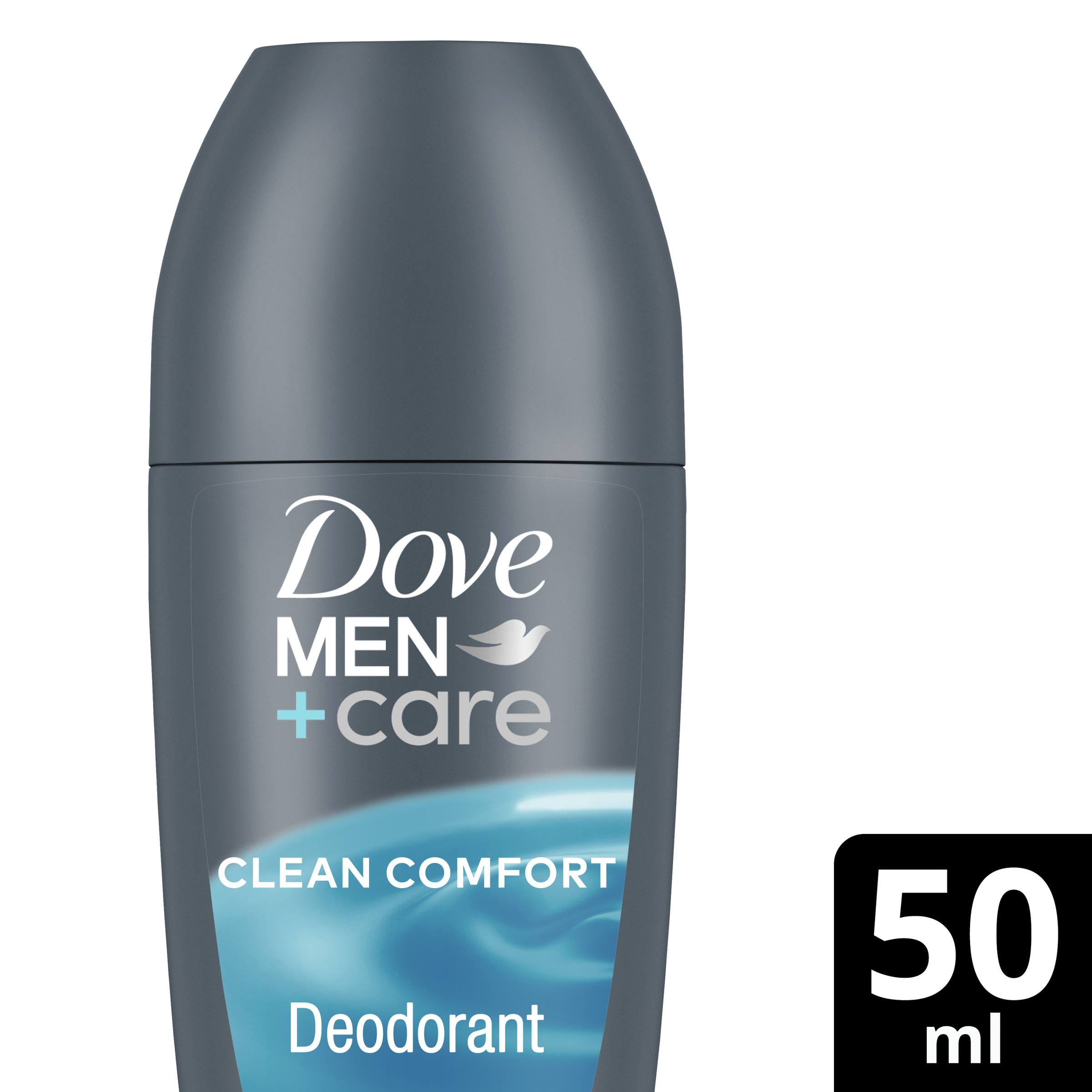 DOVE MEN ANTIPERSPIRANT CLEAN COMFORT ZERO ALUMINIUM ROLL ON 50ML - Image 3