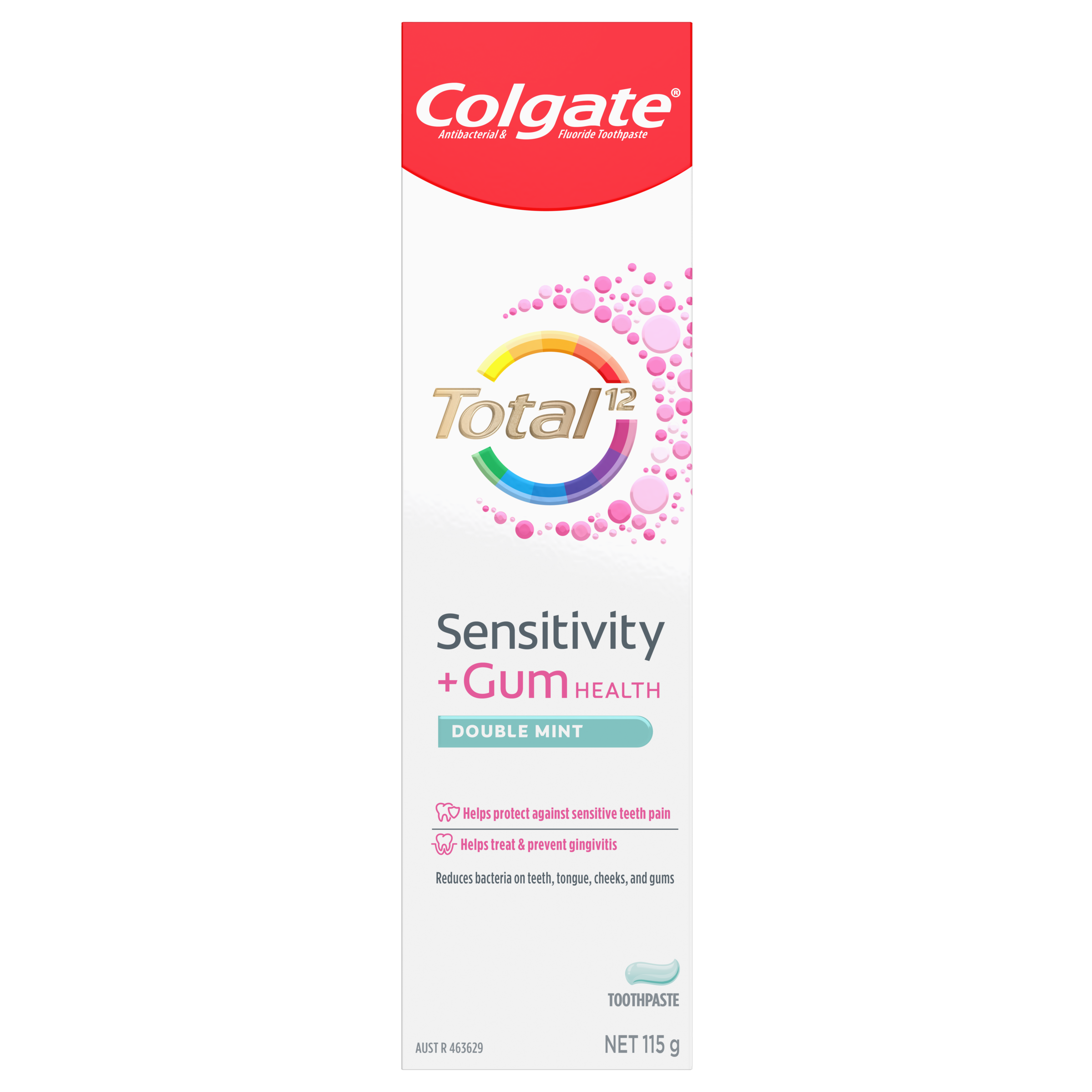COLGATE TOOTHPASTE TOTAL SENSITIVITY + GUM MINT 115G - Image 10
