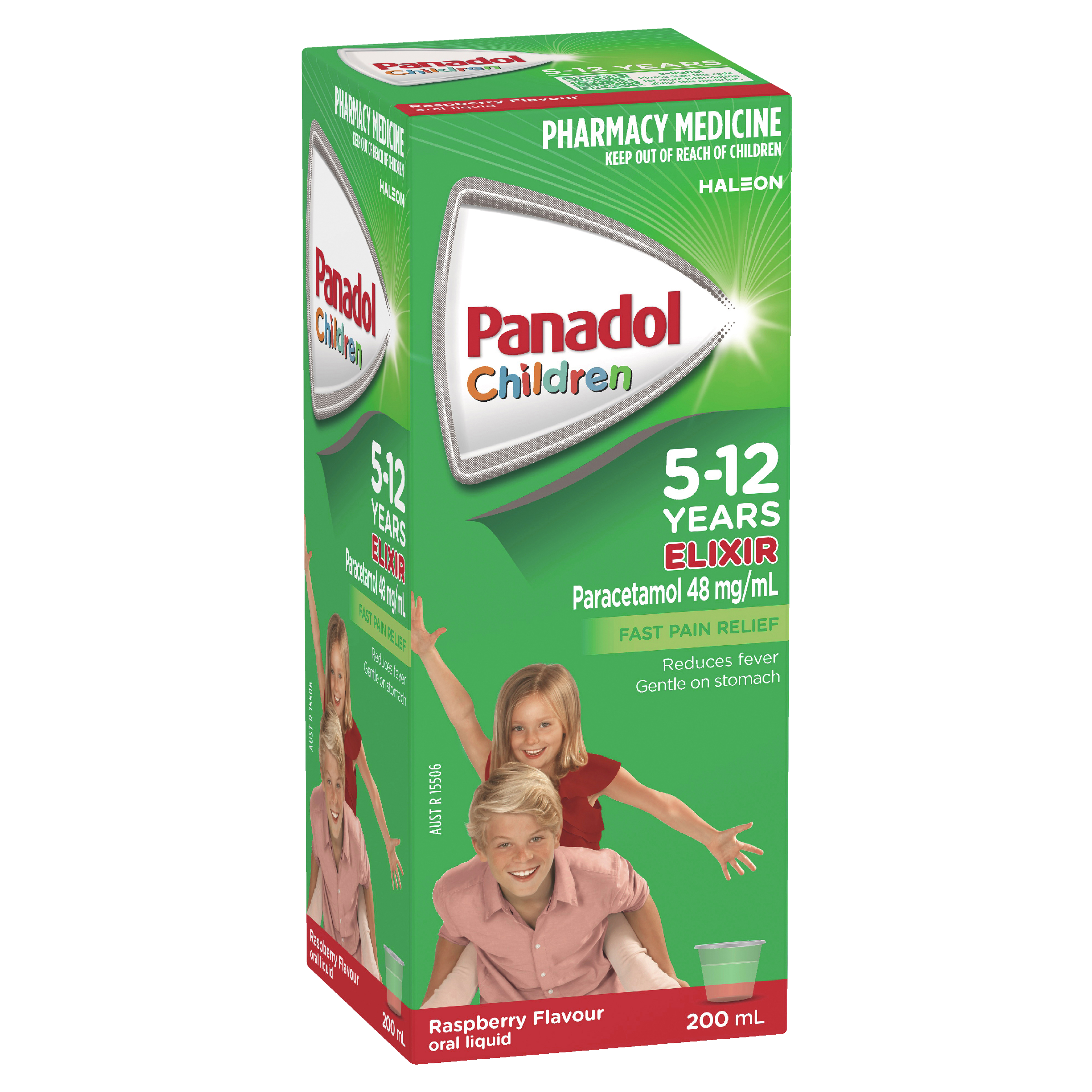 PANADOL CHILDREN 5 YEARS - 12 YEARS ELIXIR 200ML