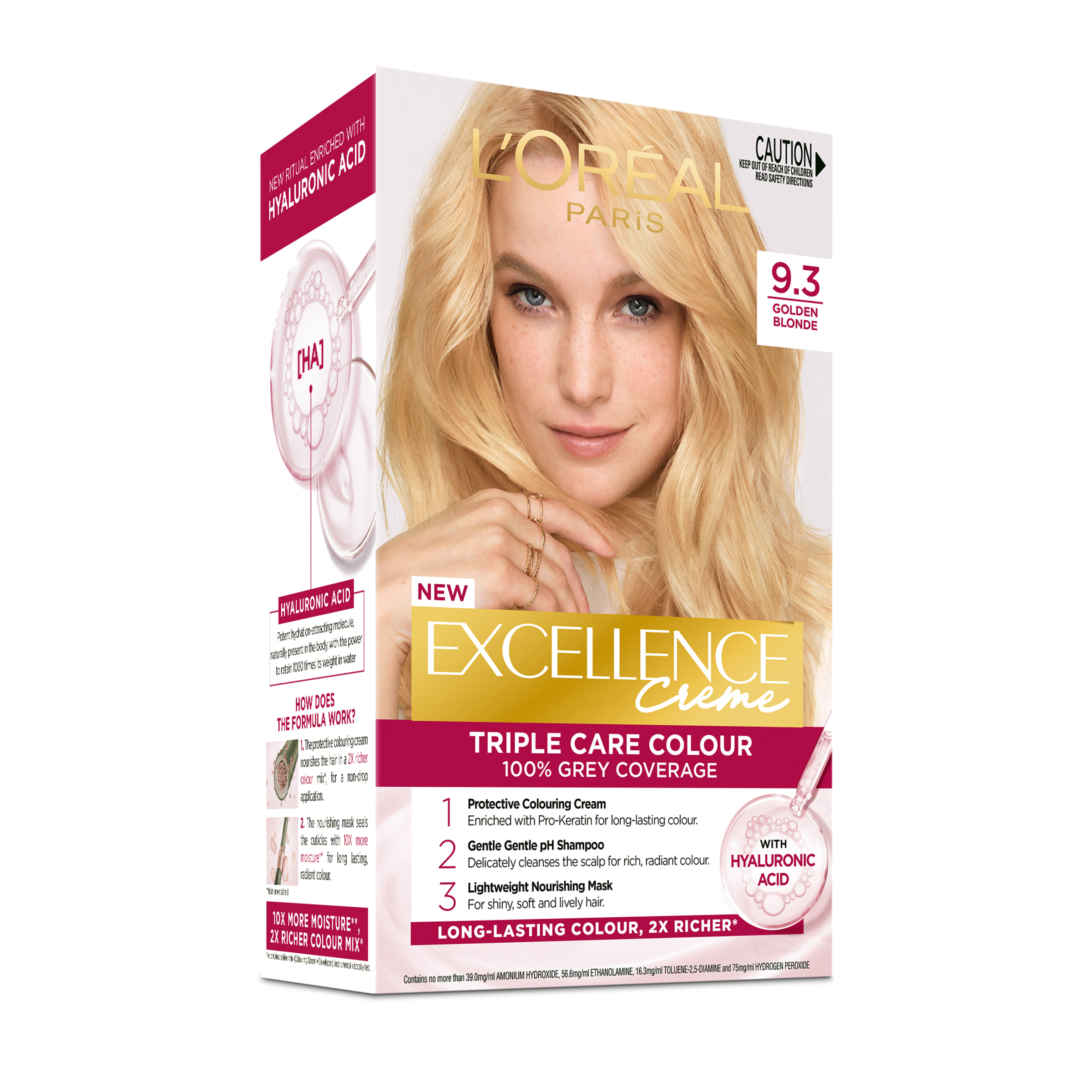LOREAL EXCELLENCE 9.3 LIGHT GOLDEN BLONDE