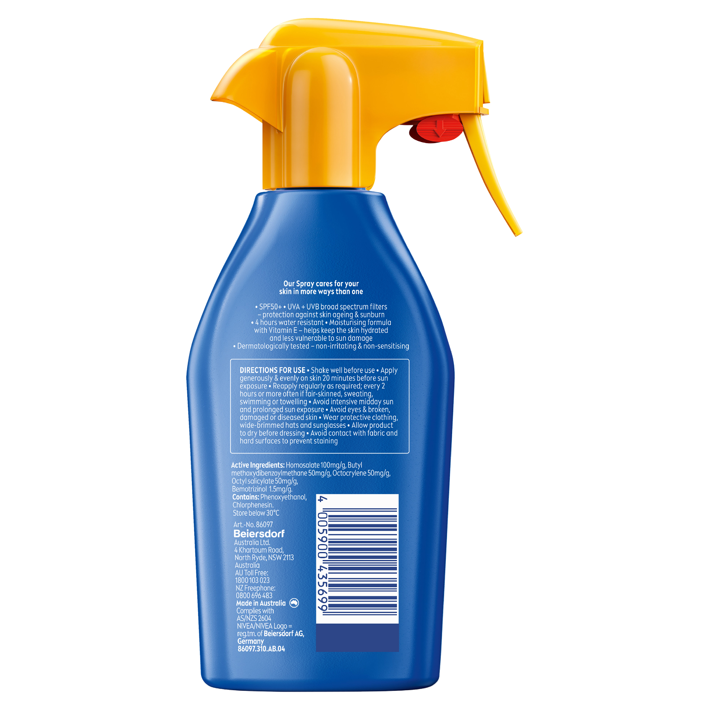 NIVEA PROTECT & MOISTURE LOTION SPF50+ 300ML - Image 2