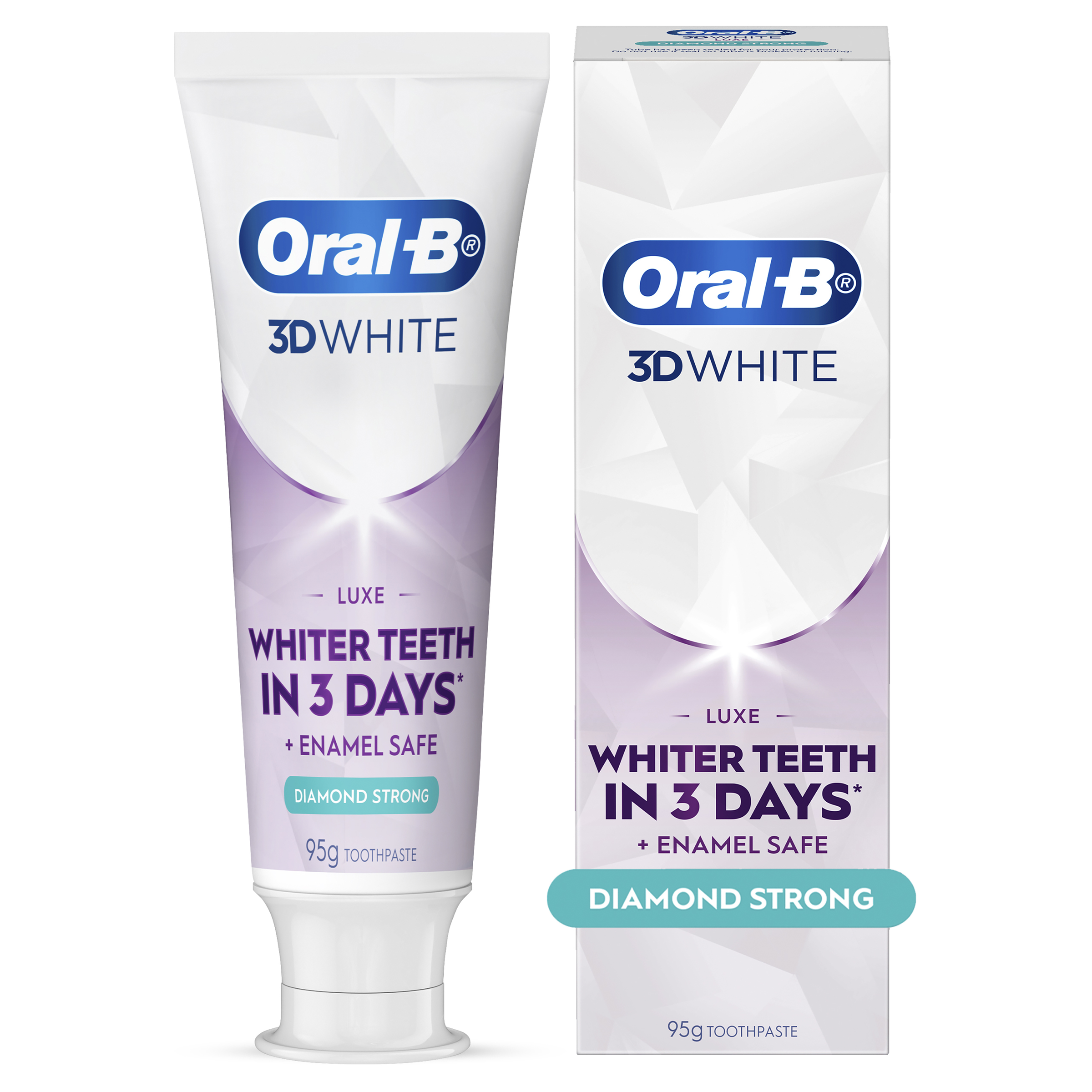 ORAL-B TOOTHPASTE 3D WHITE LUXE DIAMOND WHITENING 95G - Image 6