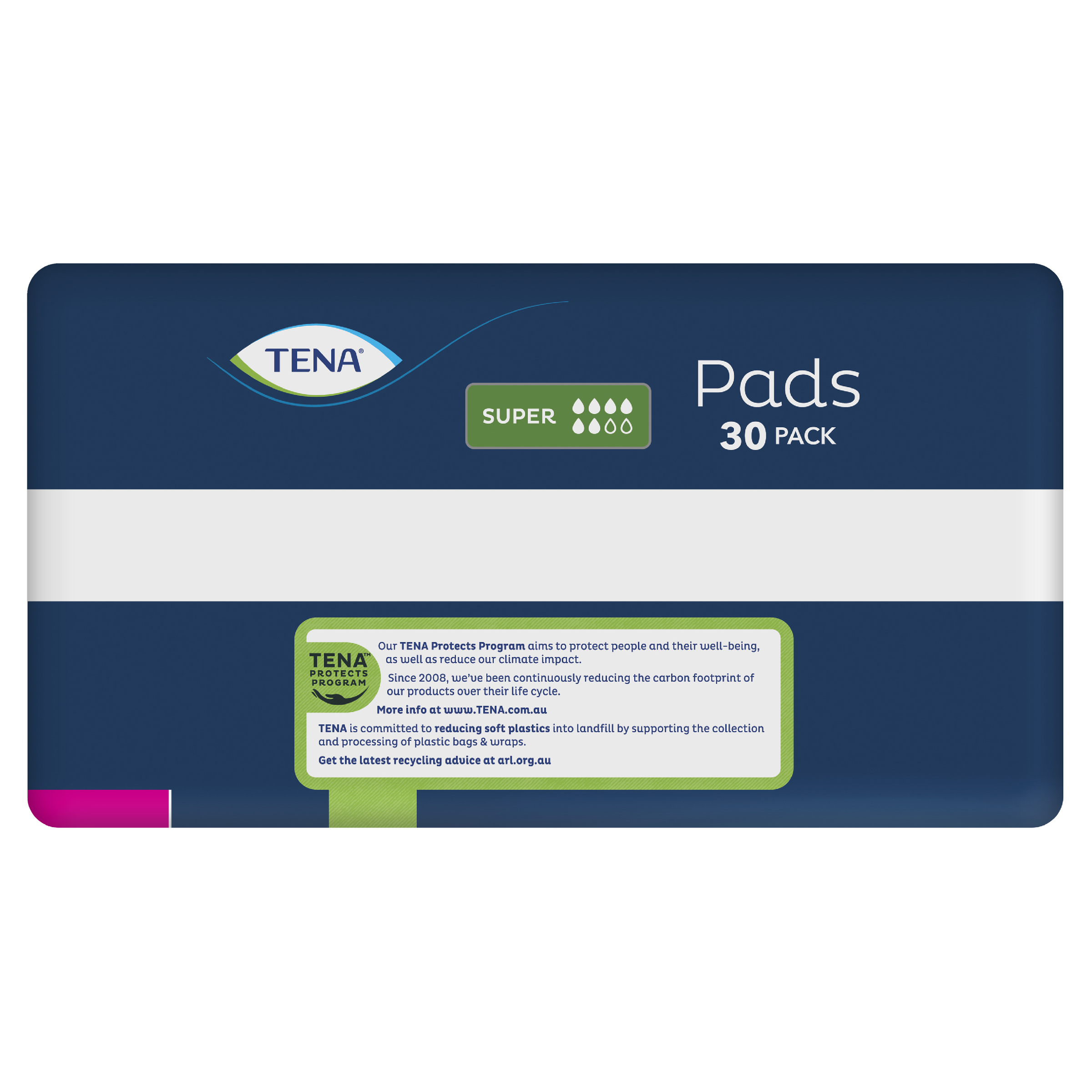 TENA PADS SUPER EXTRA COVERAGE 6D BULK 30 PACK - Image 6