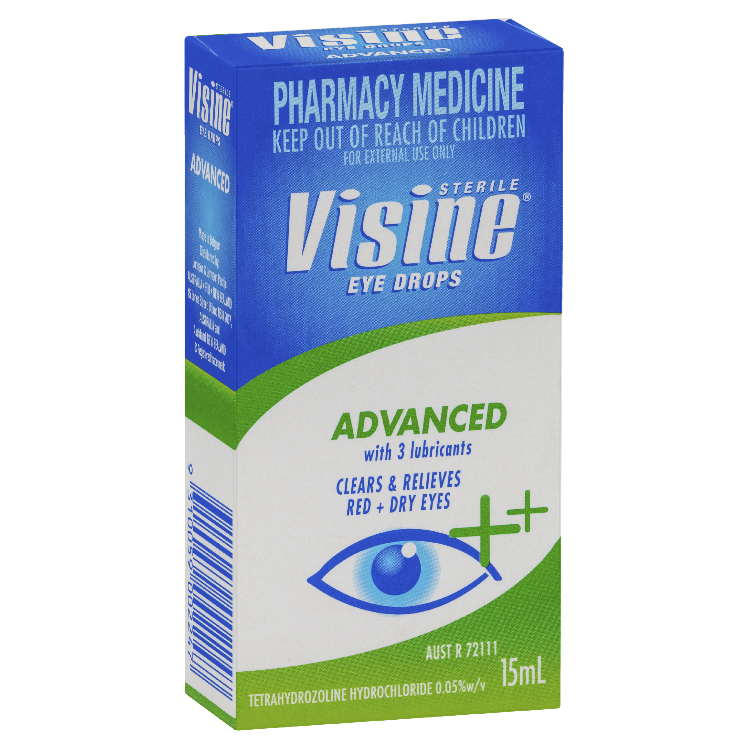 VISINE ADVANCED EYE DROPS 15ML
