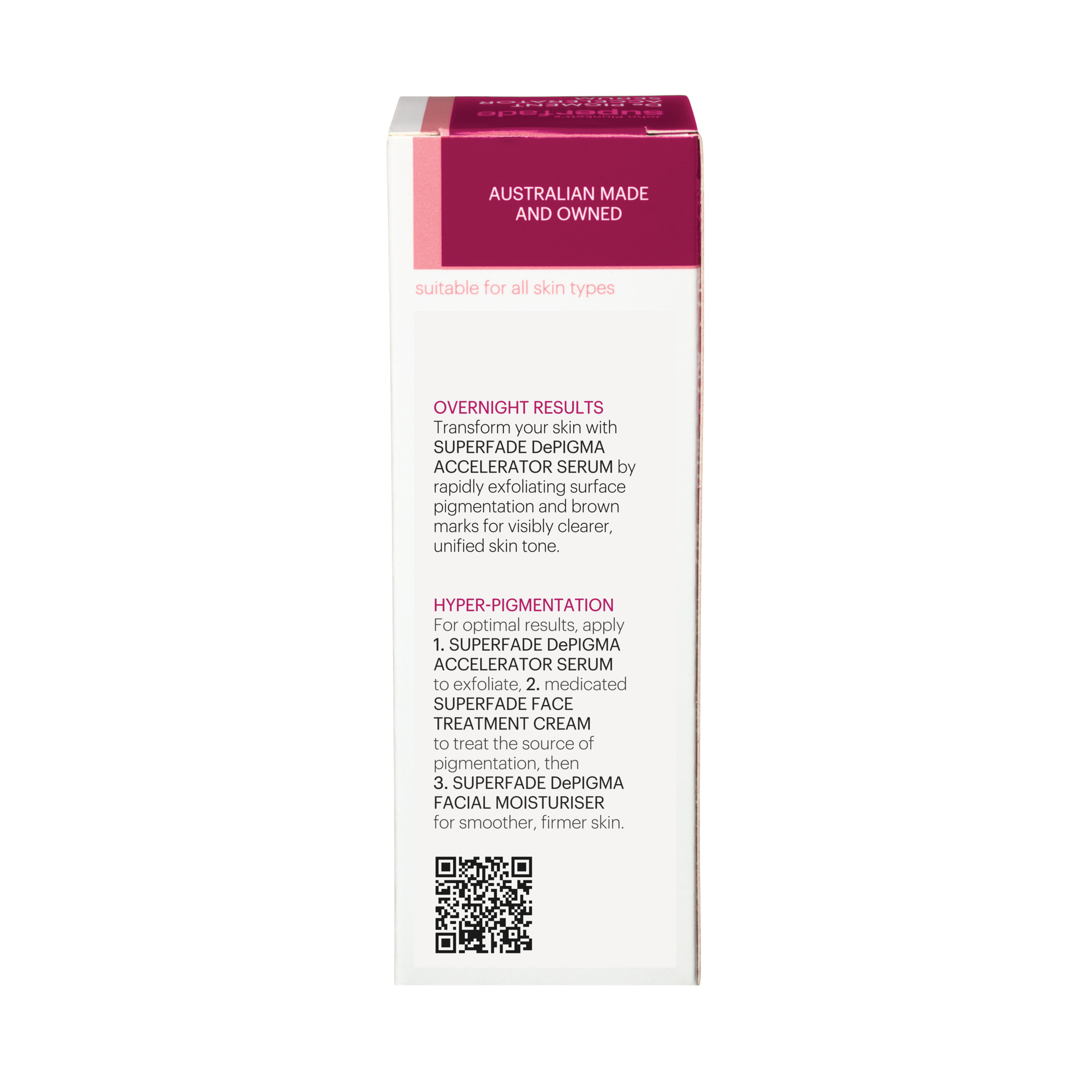 PLUNKETTS SUPERFADE ACCELERATOR SERUM 20ML - Image 4