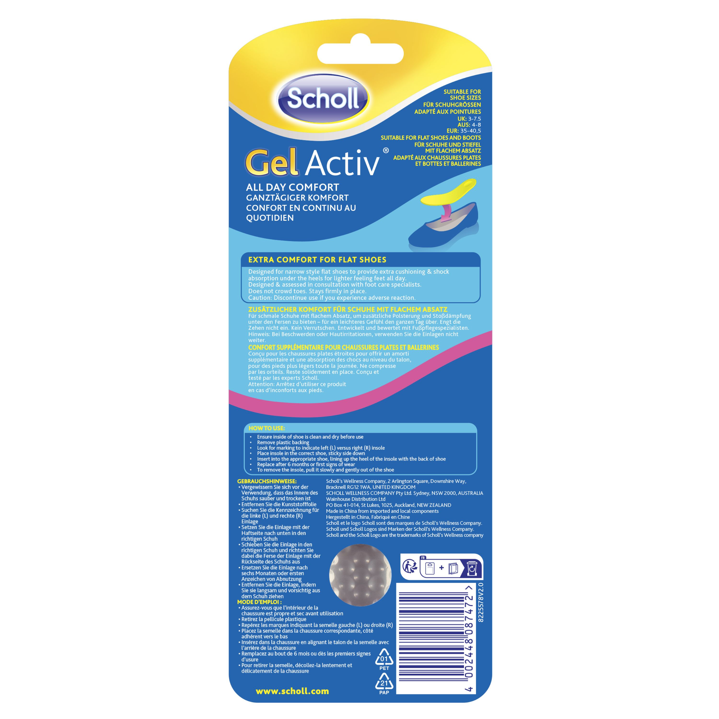 SCHOLL GELACTIV FLAT SHOES - Image 2