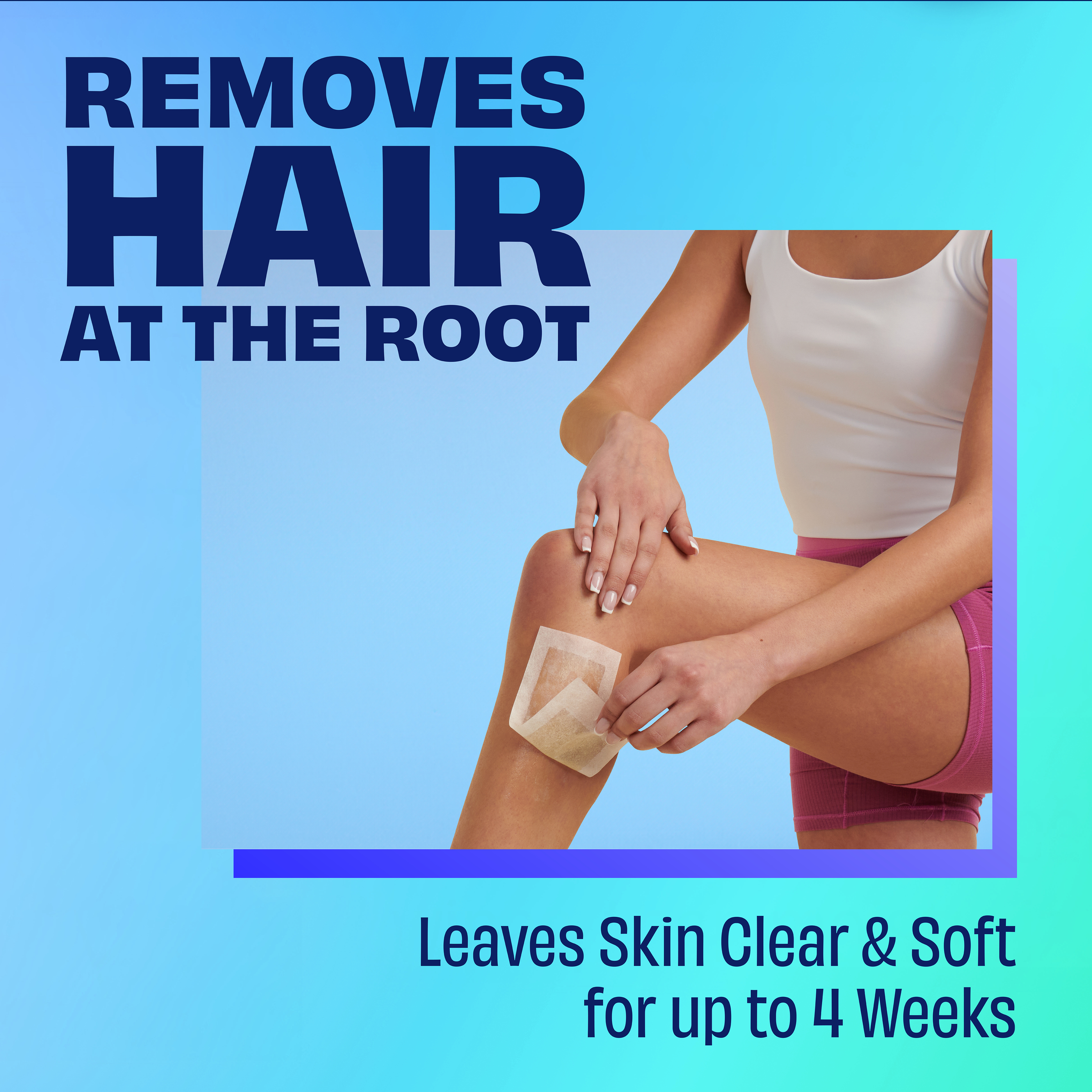 NAIR SOFT NATURAL WAX STRIPS LARGE LEGS & BODY 40 PACK - Image 3