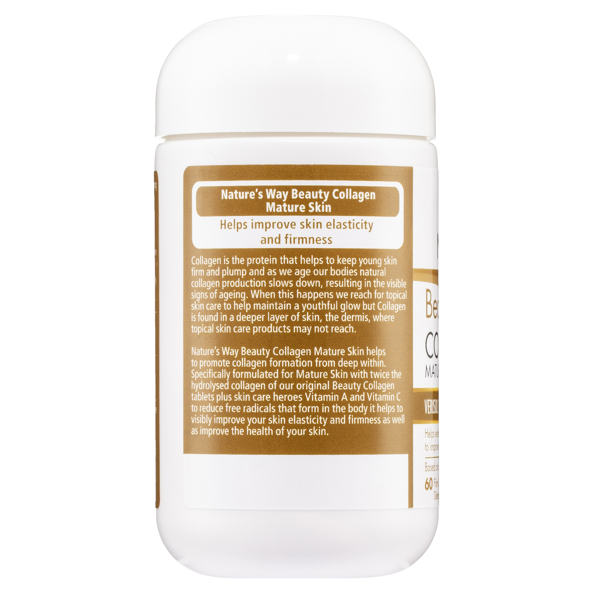 NATURES WAY BEAUTY COLLAGEN MATURE SKIN 60 TABLETS - Image 11