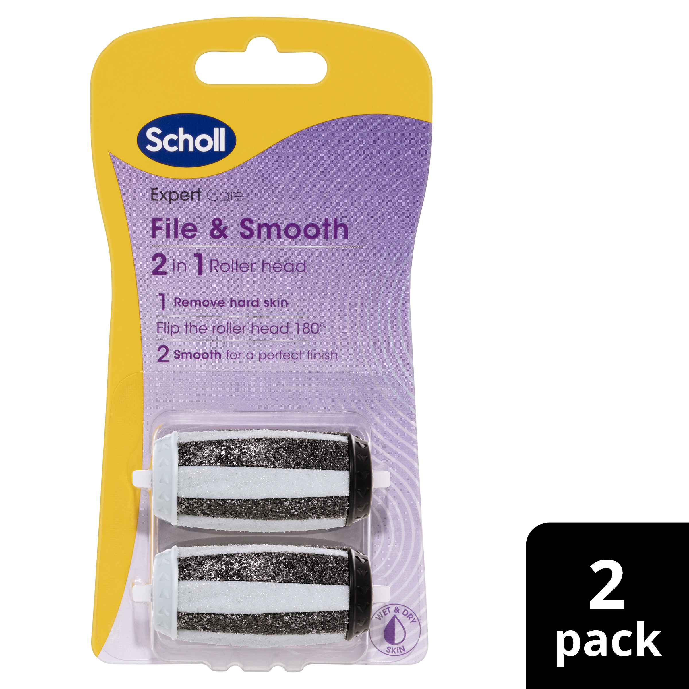 SCHOLL EXPERT CARE 2 IN 1 REFILLS 2 PACK - Image 3