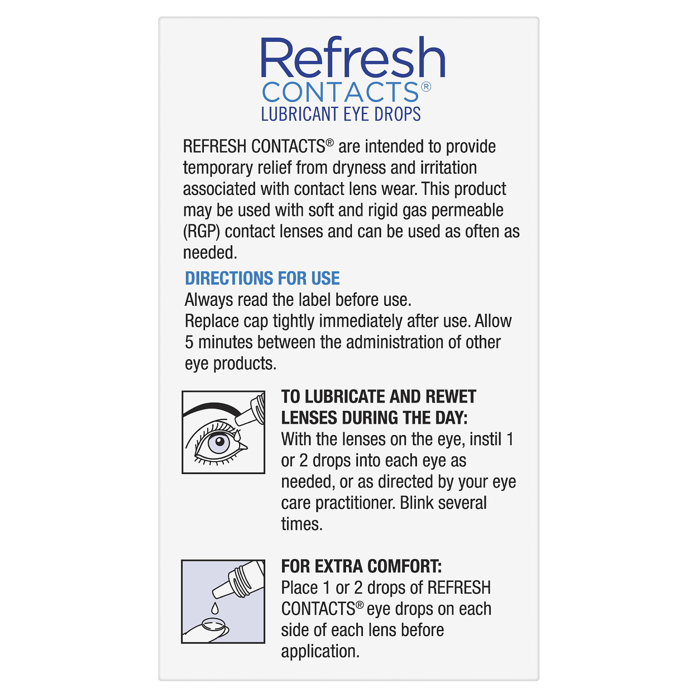 REFRESH CONTACTS EYE DROPS 15ML - Image 4