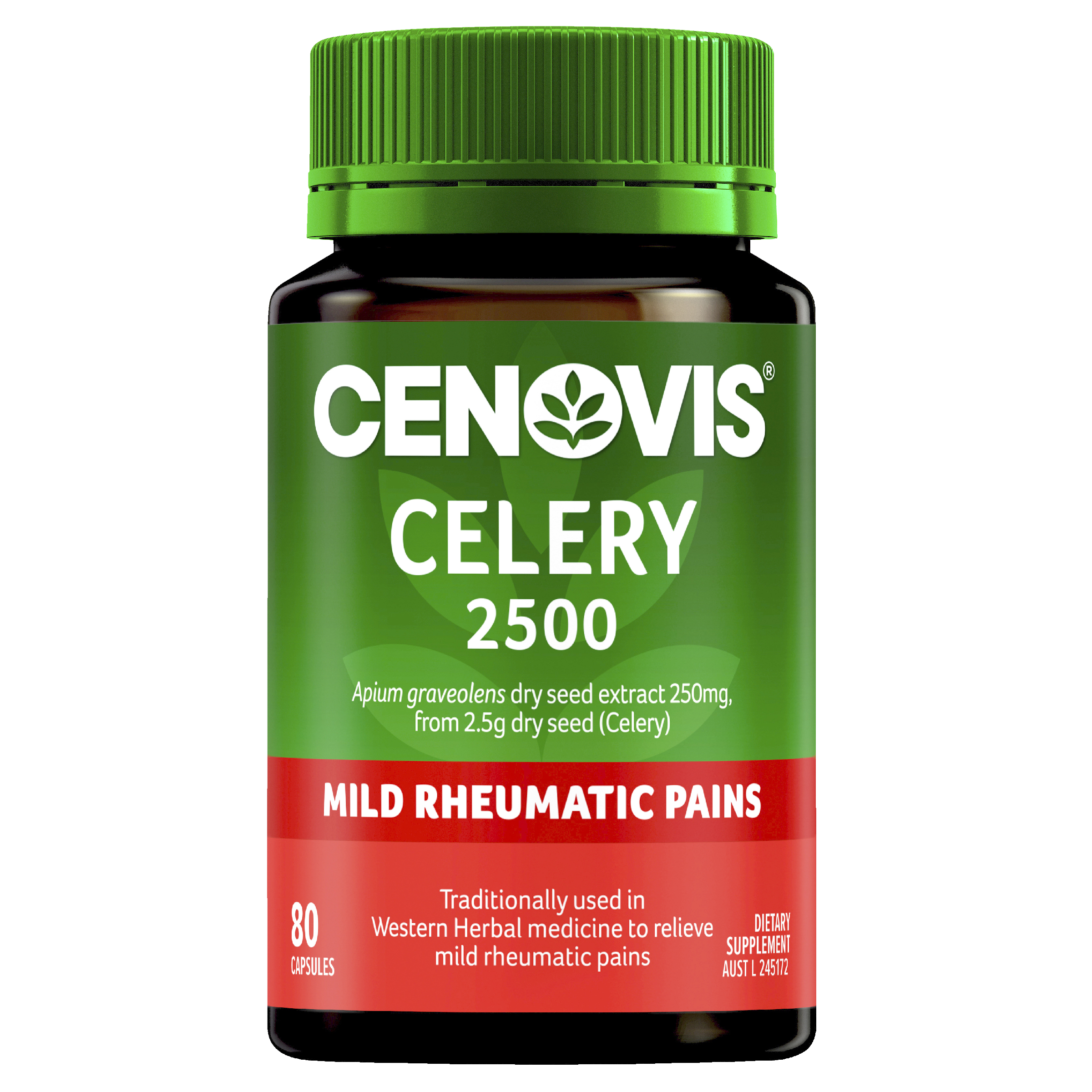 CENOVIS CELERY 2500 80 CAPSULES
