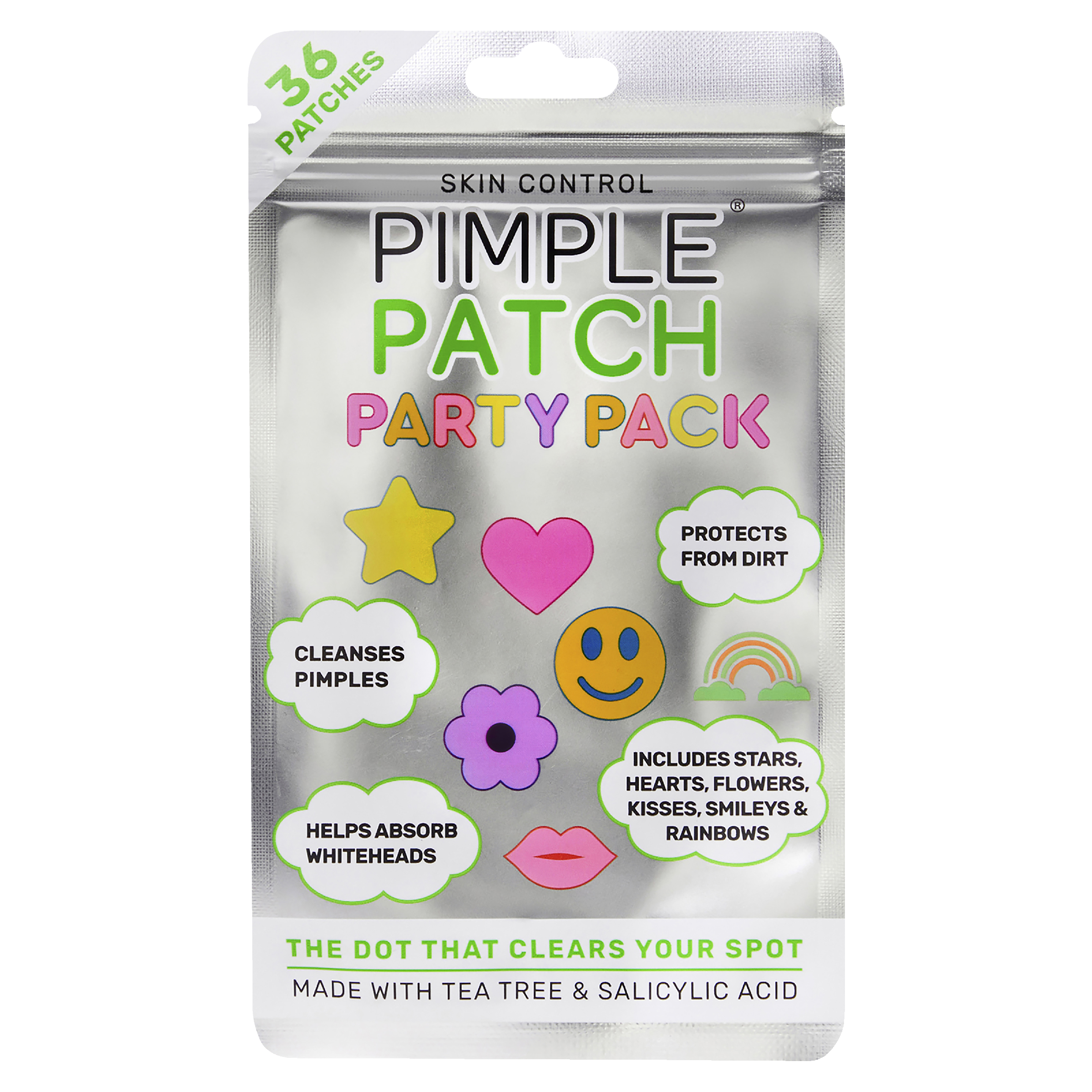 SKIN CONTROL PIMPLE PATCH PARTY PACK 36 PACK