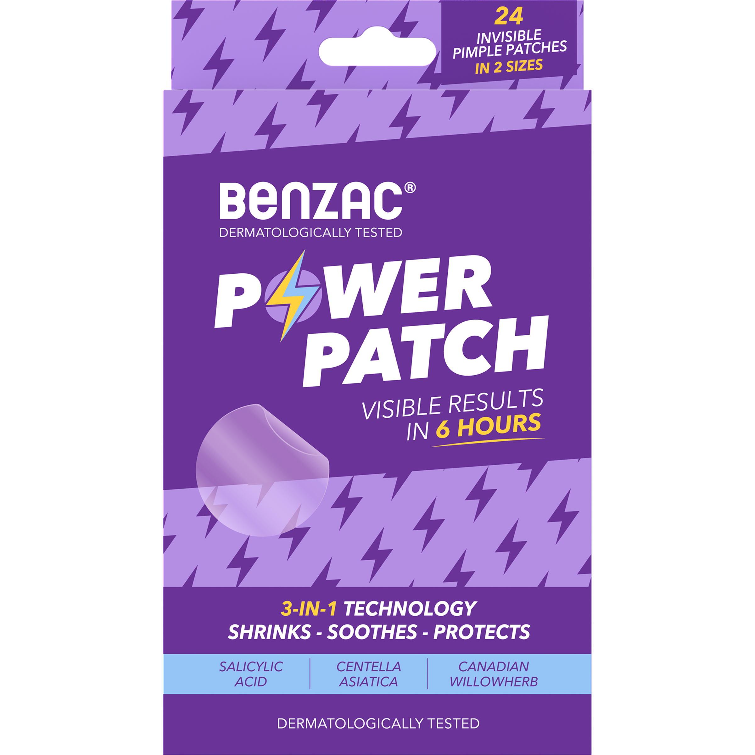 BENZAC POWER PATCHES 24 PACK
