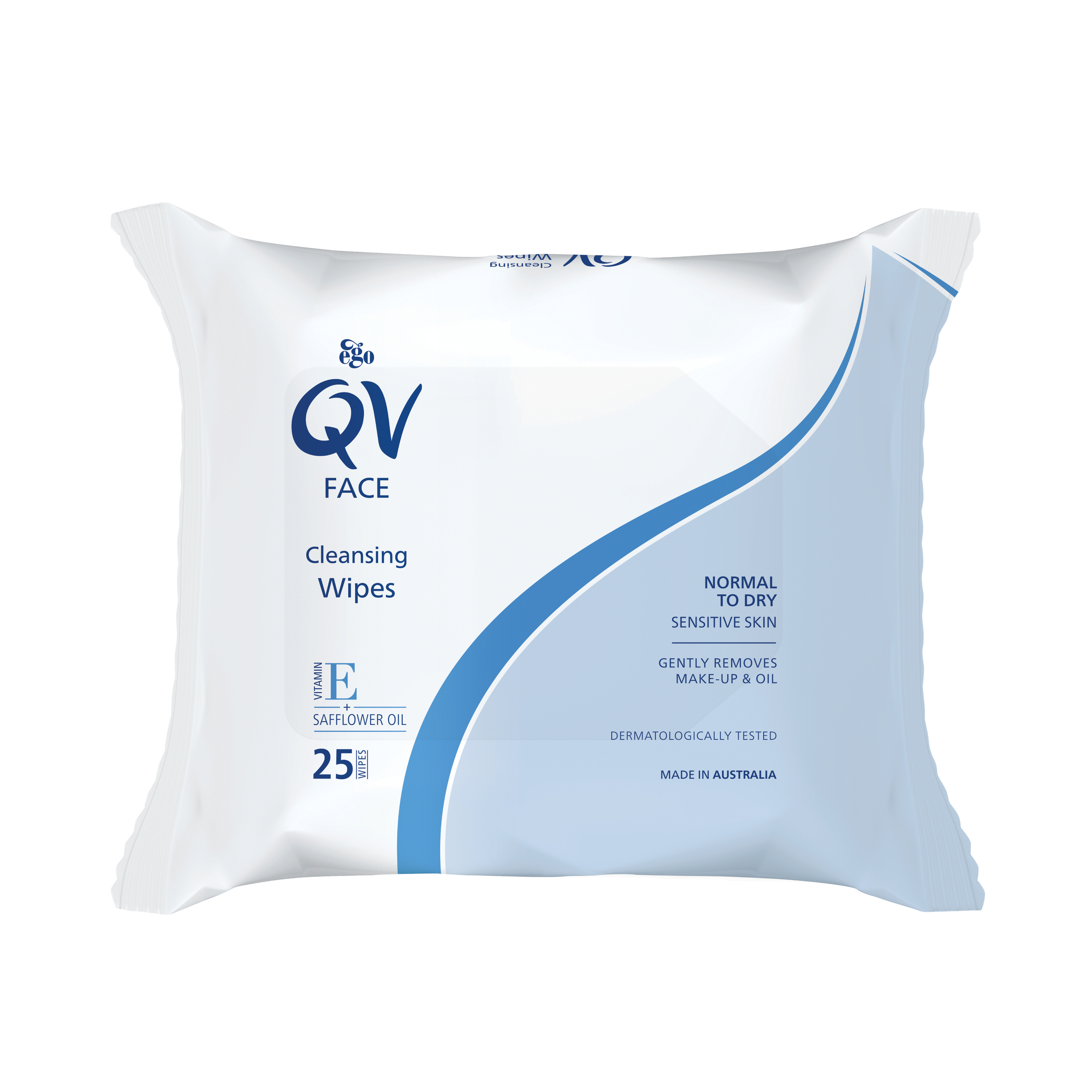 EGO QV FACE WIPES 25 PACK