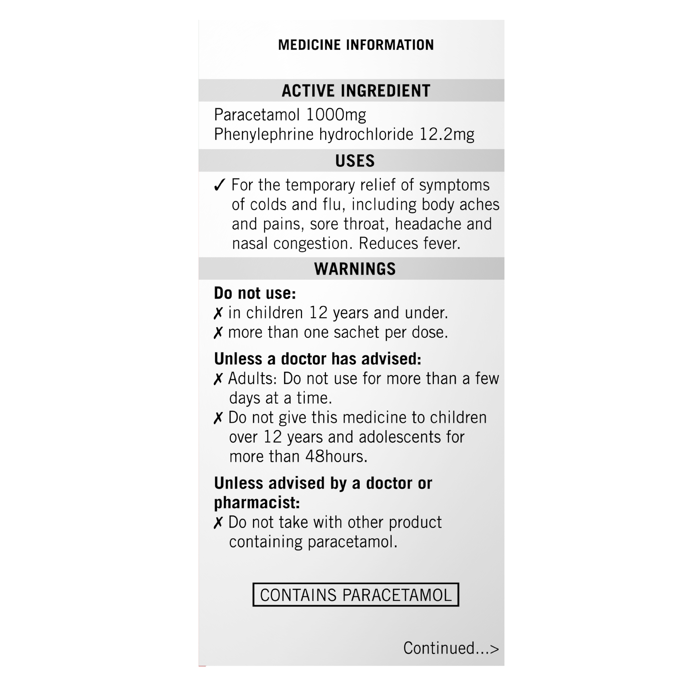 LEMSIP MAX DECONGESTANT HONEY GINGER SACHETS 10 PACK - Image 5