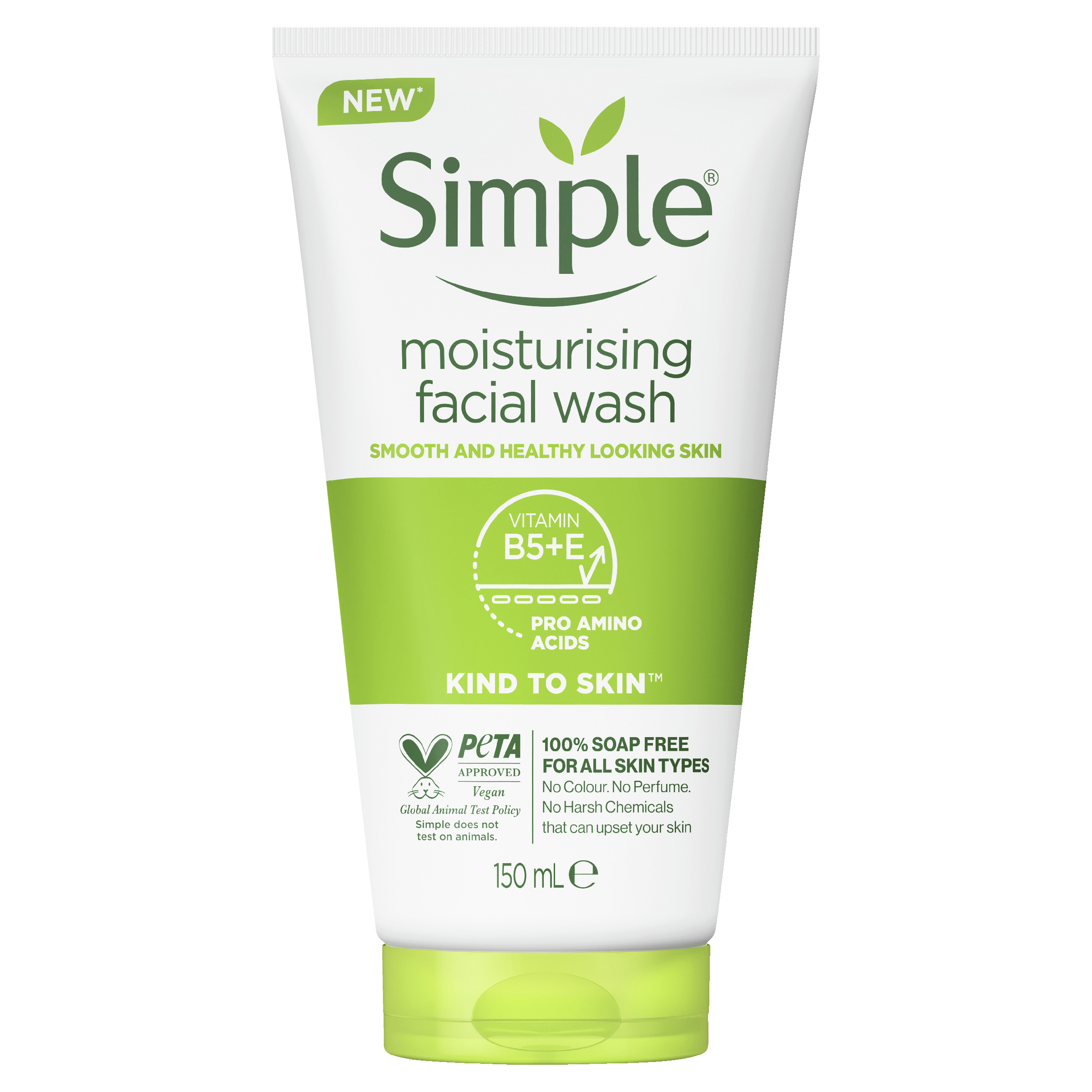 SIMPLE MOISTURISING FACIAL WASH 150ML