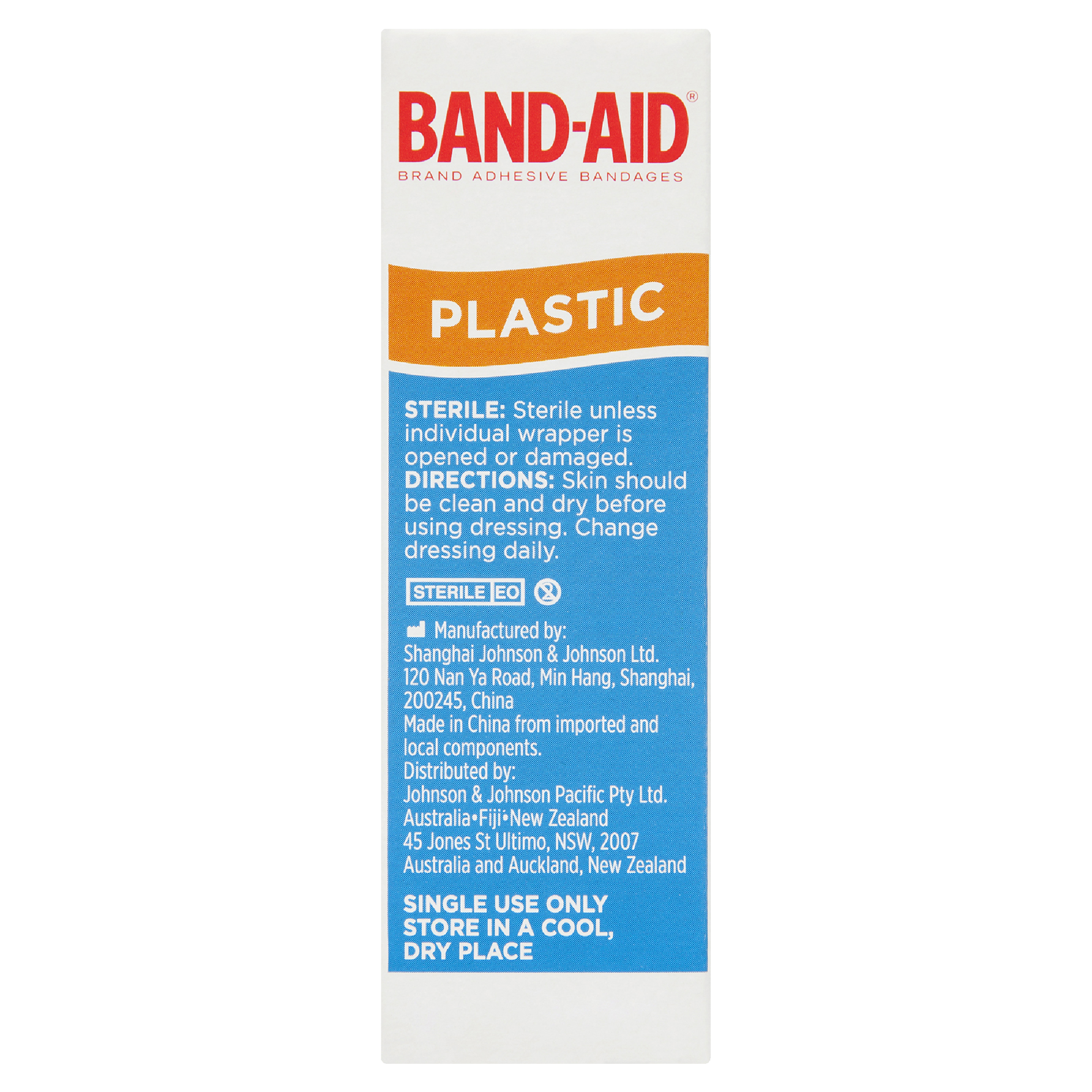 BAND-AID PLASTIC STRIPS 50 PACK - Image 3